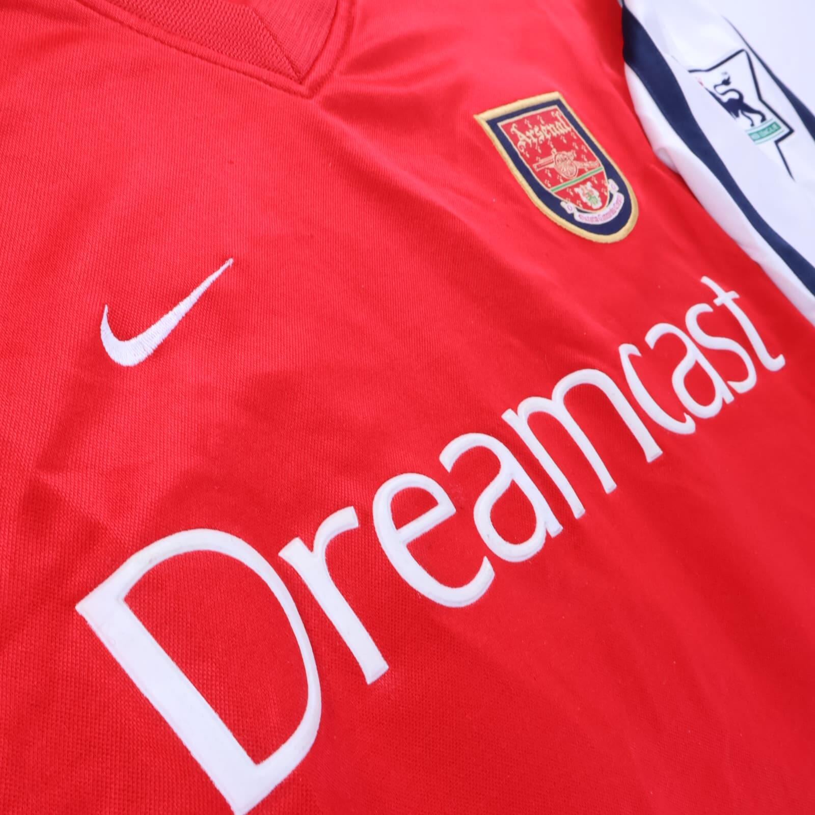Arsenal Henry #14 1999/00 Home Shirt - L