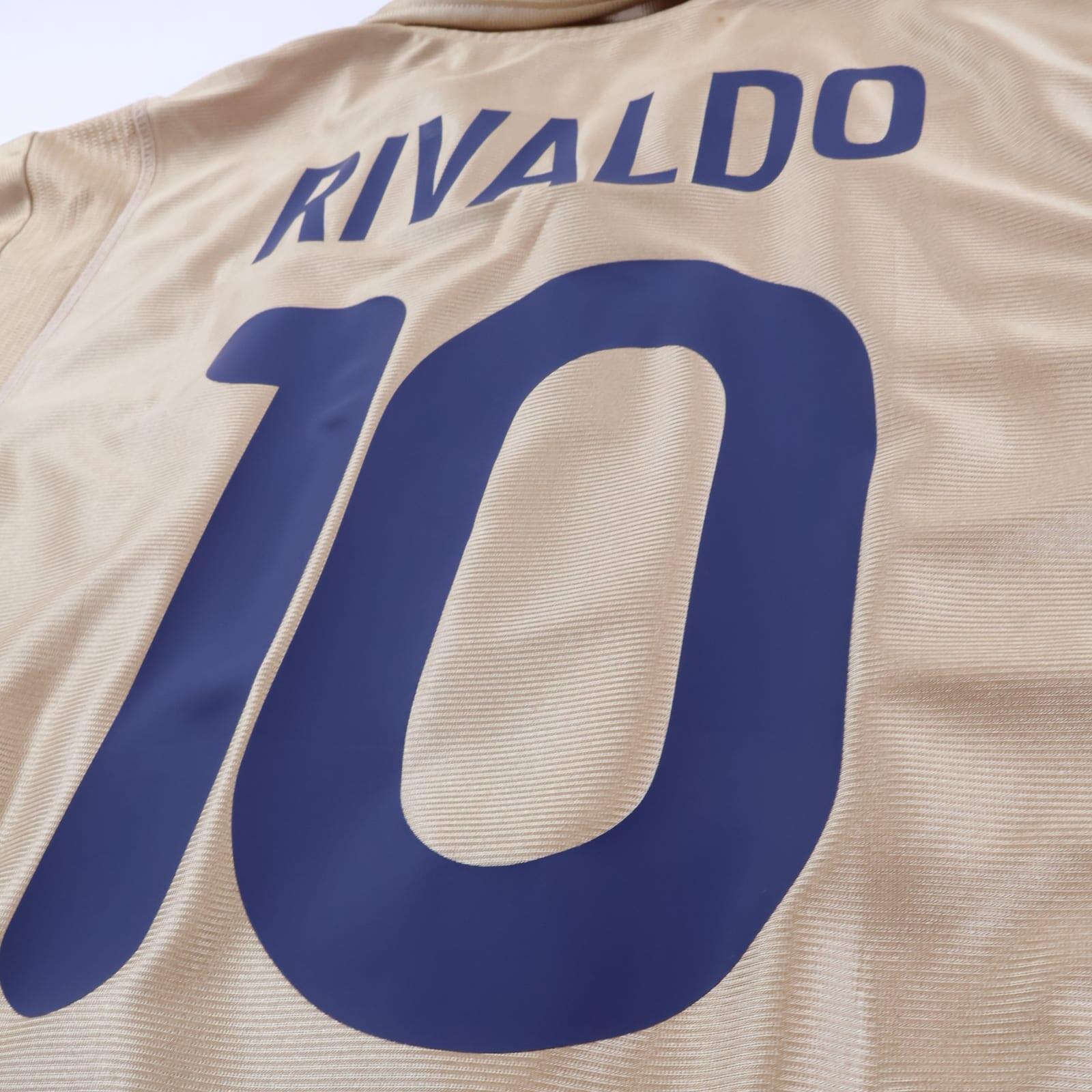 Barcelona Rivaldo #10 2002/03 Away Shirt - XL