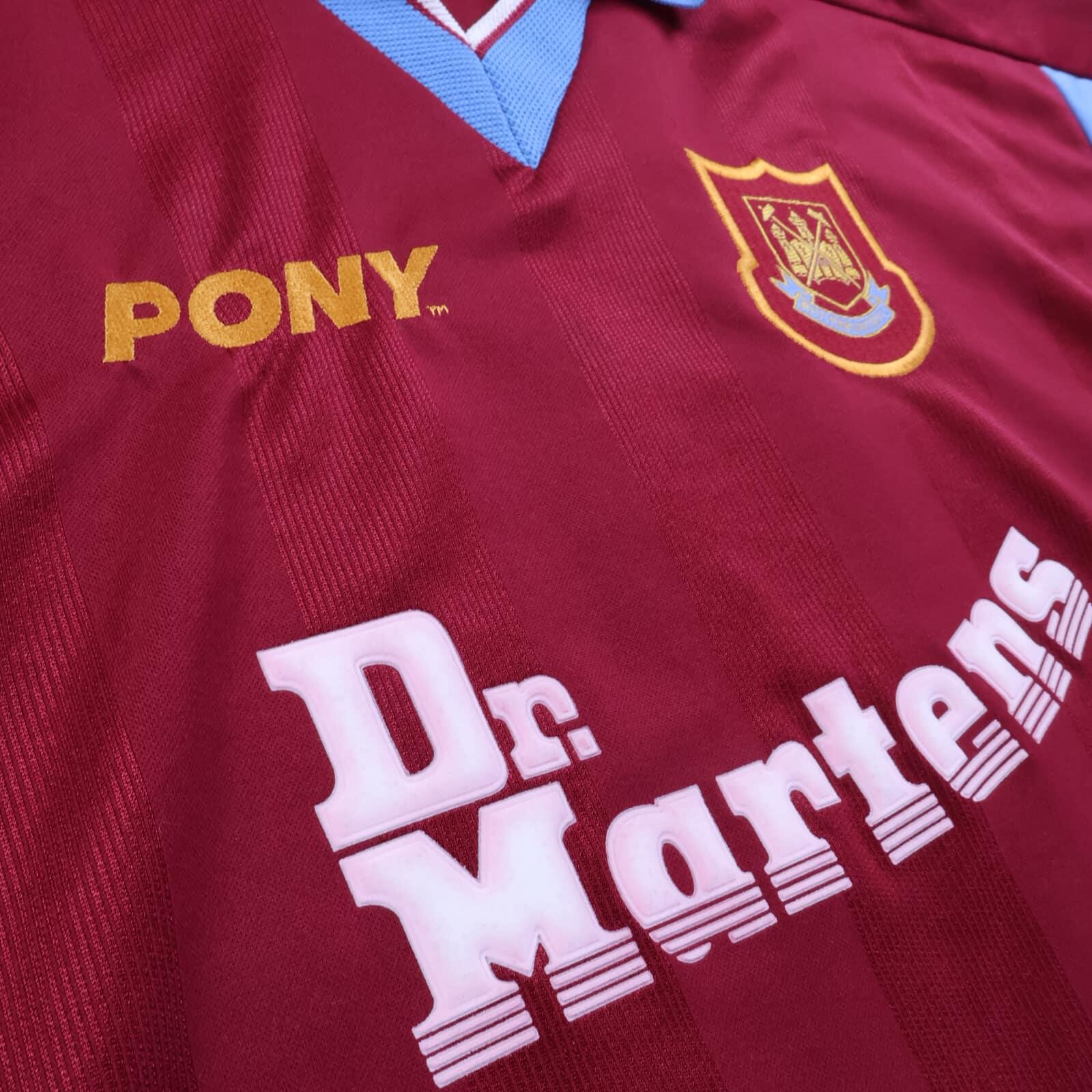 West Ham United Di Canio #10 1997/98 Home Shirt - XL
