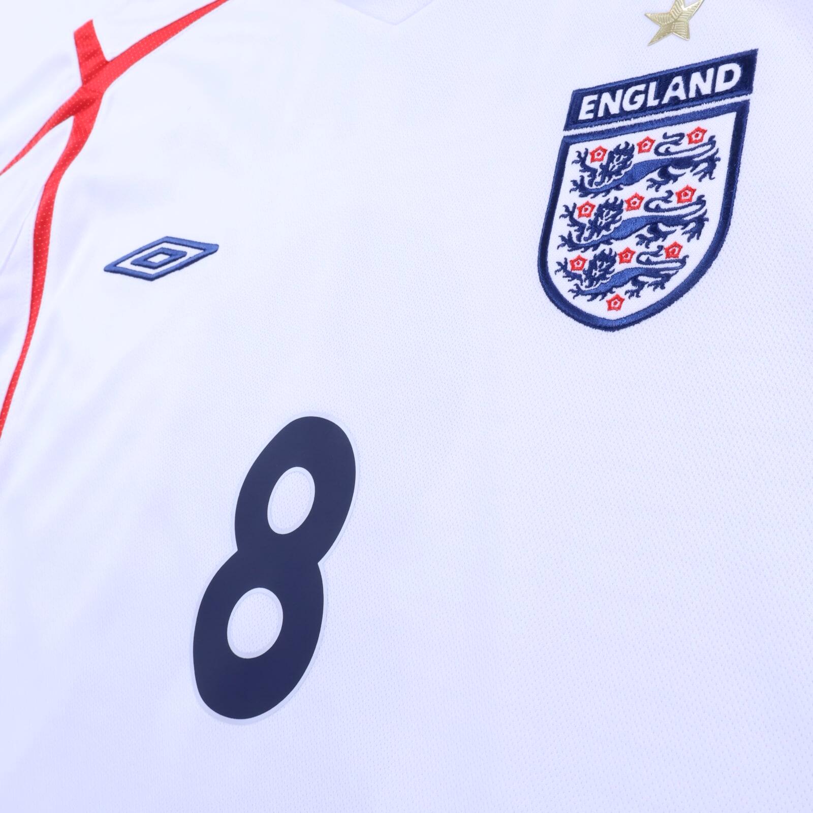 England Lampard #8 2005/07 Home Shirt - XL