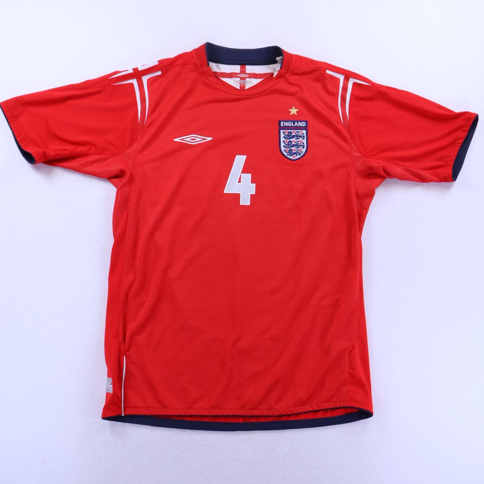 England Gerrard #4 2004/06 Away Shirt - L