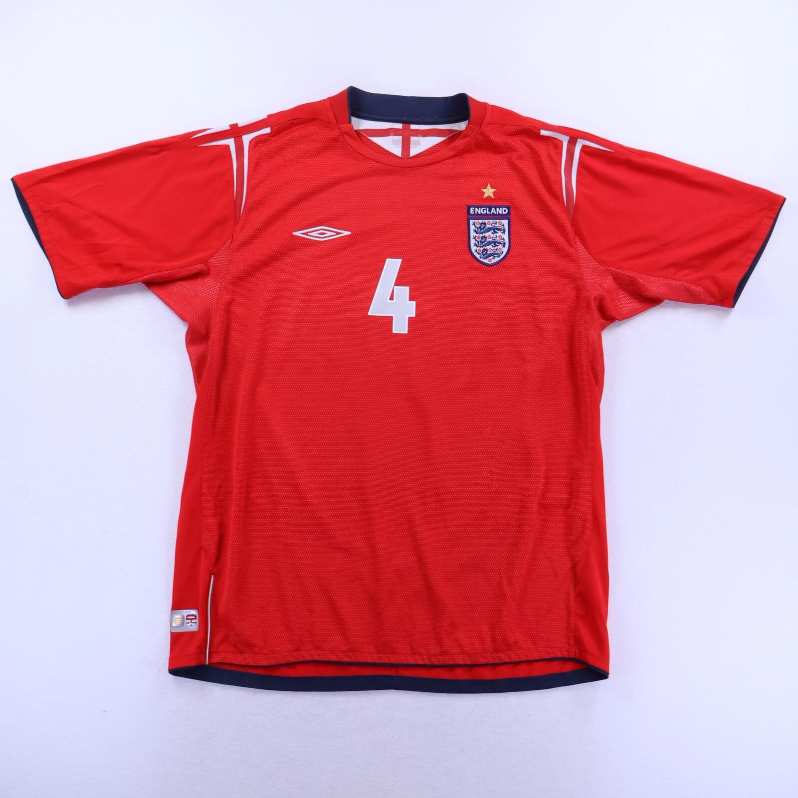 England Gerrard #4 2004/06 Away Shirt - XL
