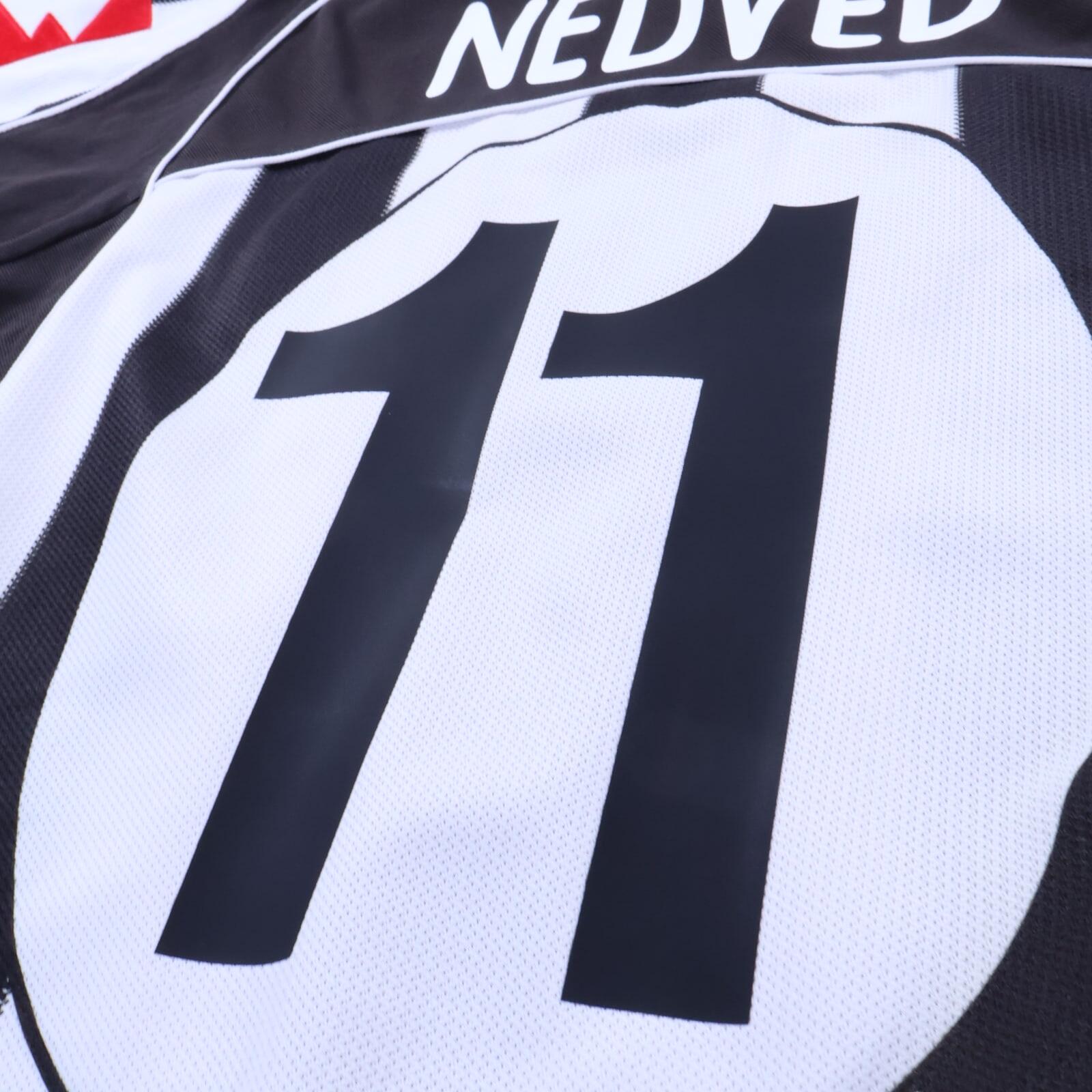 Juventus Nedved #11 2002/03 Home Shirt - L