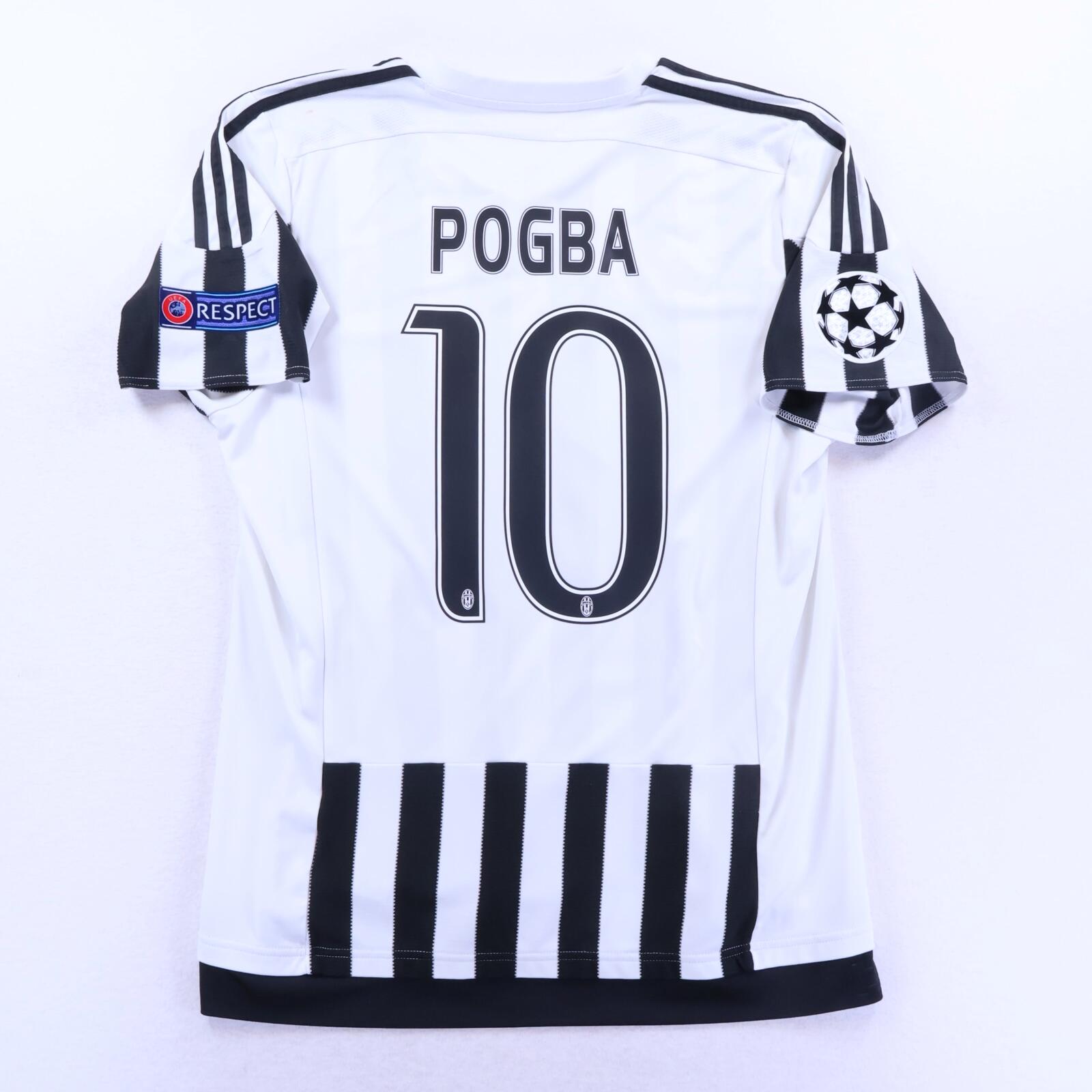 Juventus Pogba #10 2015/16 Home Shirt - L