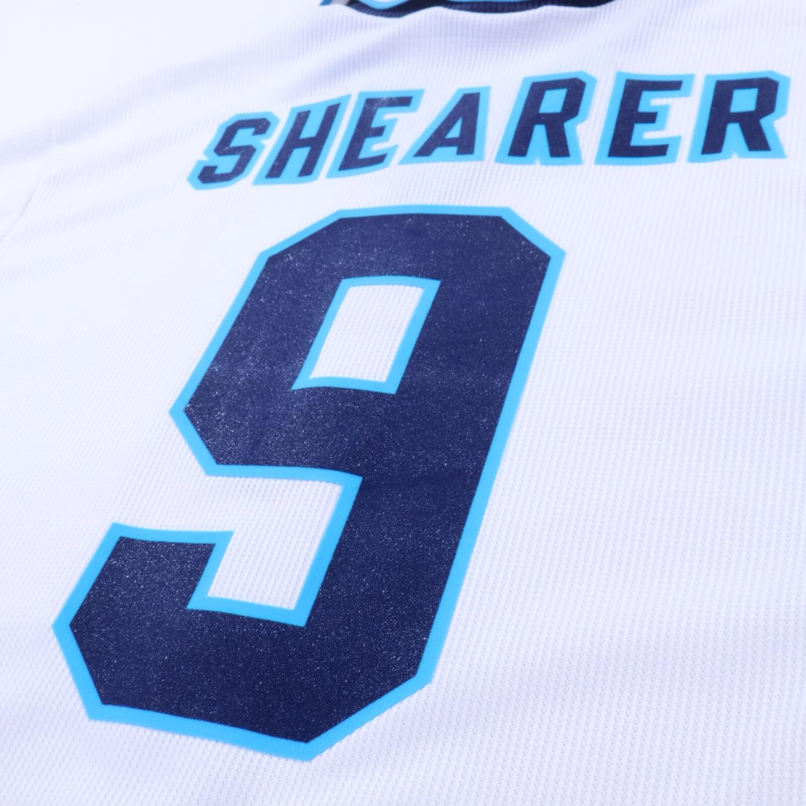 England Shearer #9 1995/97 Home Shirt - XL