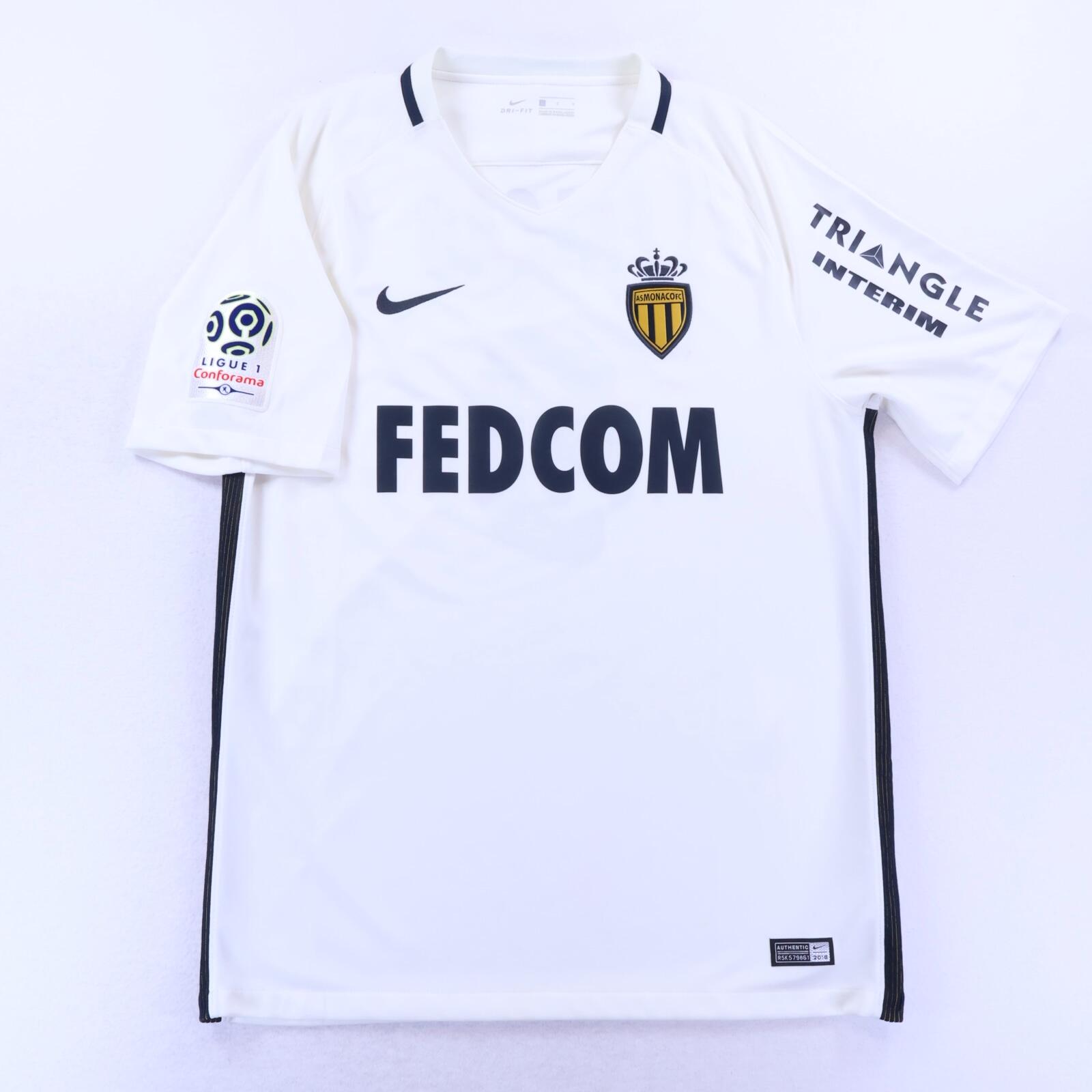 As Monaco Falcao #9 2016/17 Away Shirt - L