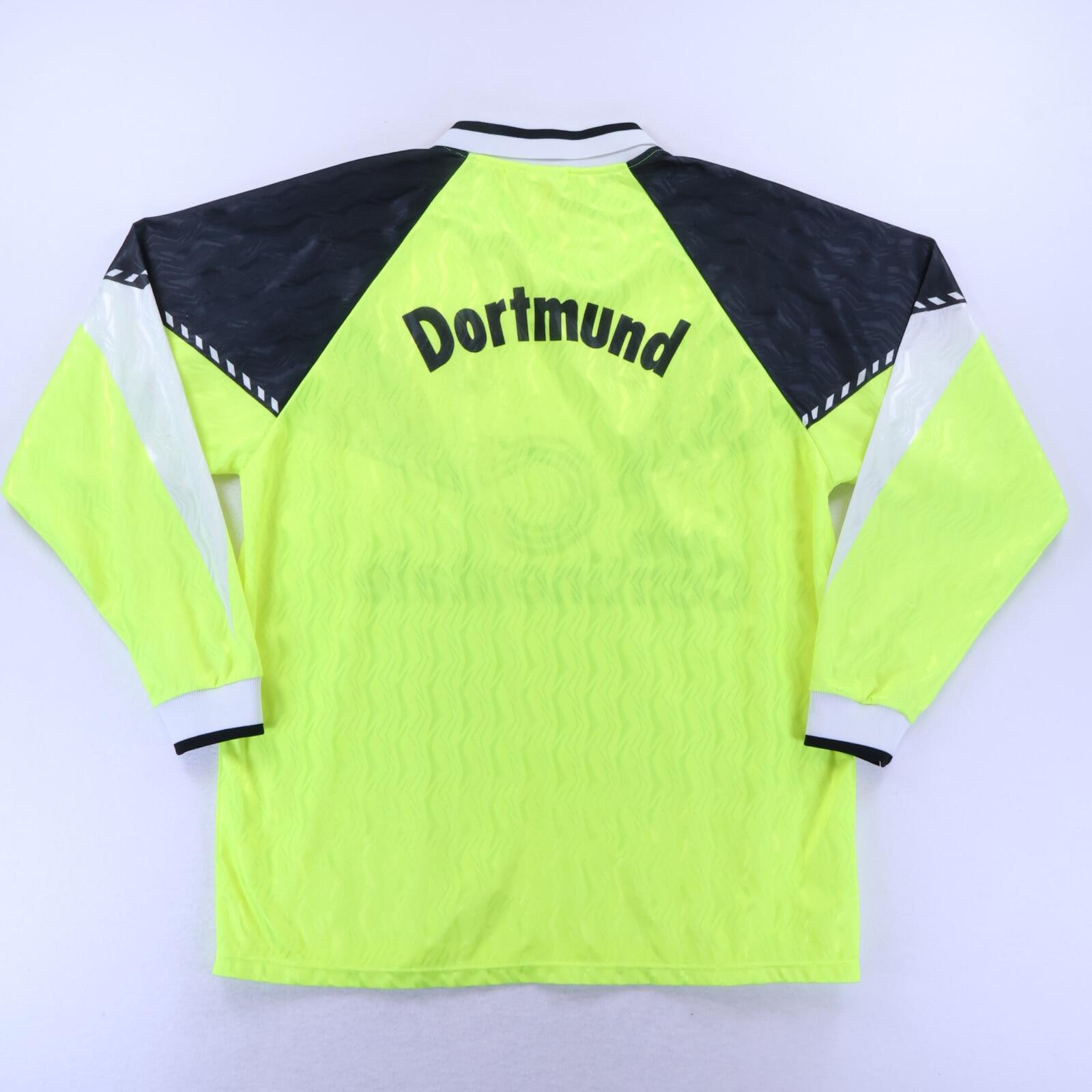 Borussia Dortmund 1990/91 Home Shirt - Long Sleeve - XL