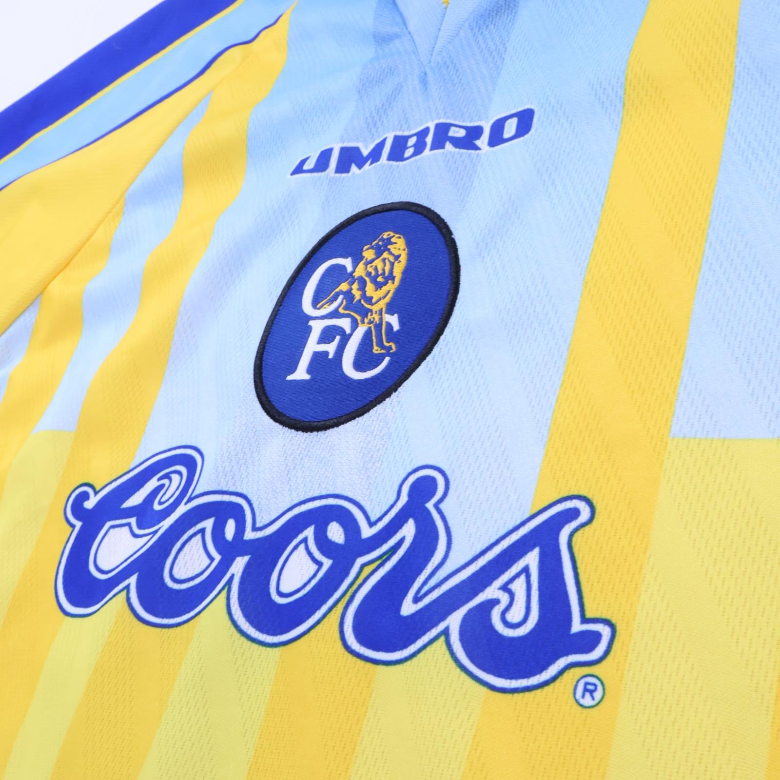 Chelsea Gullit #4 1996/97 Away Shirt - L