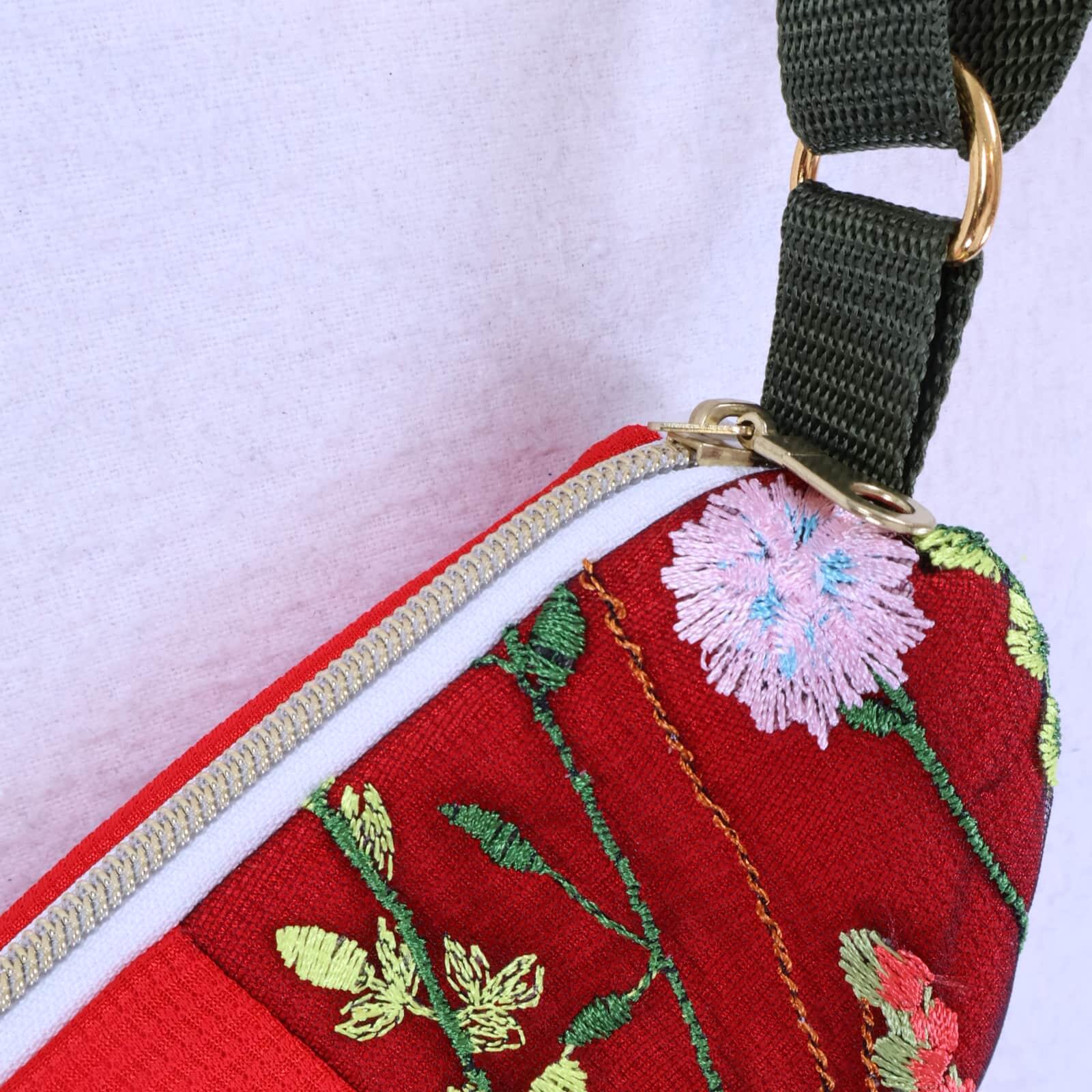 Bristol City embroided shoulder bag