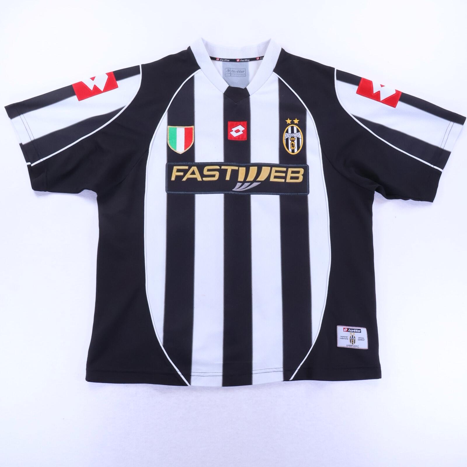 Juventus Nedved #11 2002/03 Home Shirt - XL