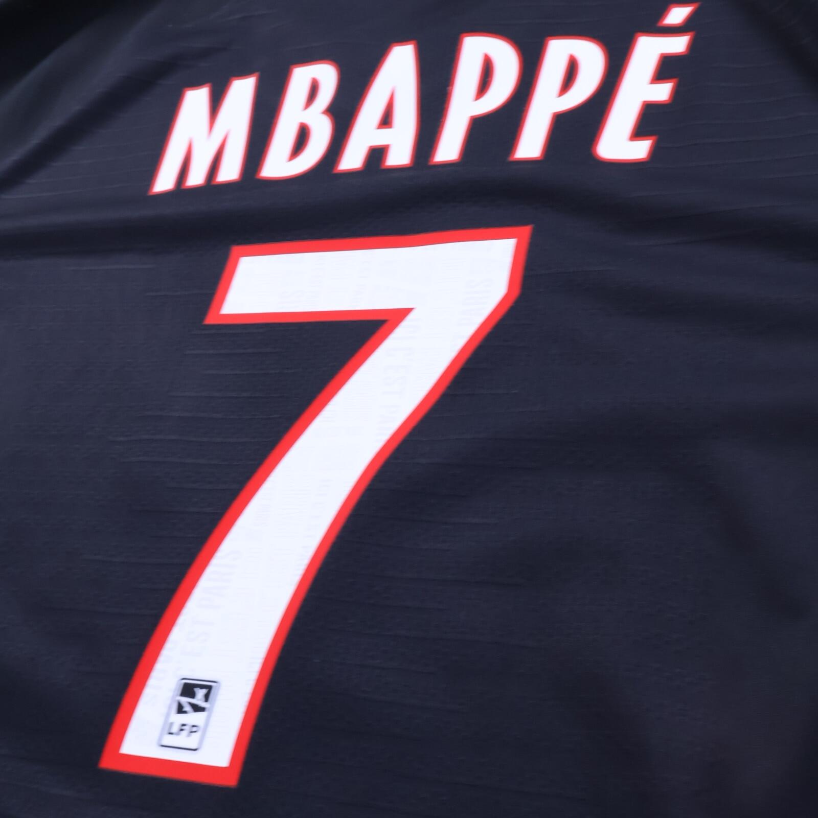 Paris Saint-Germain F.C Mbappé #7 2019/20 Fourth Shirt - Player Issue - M