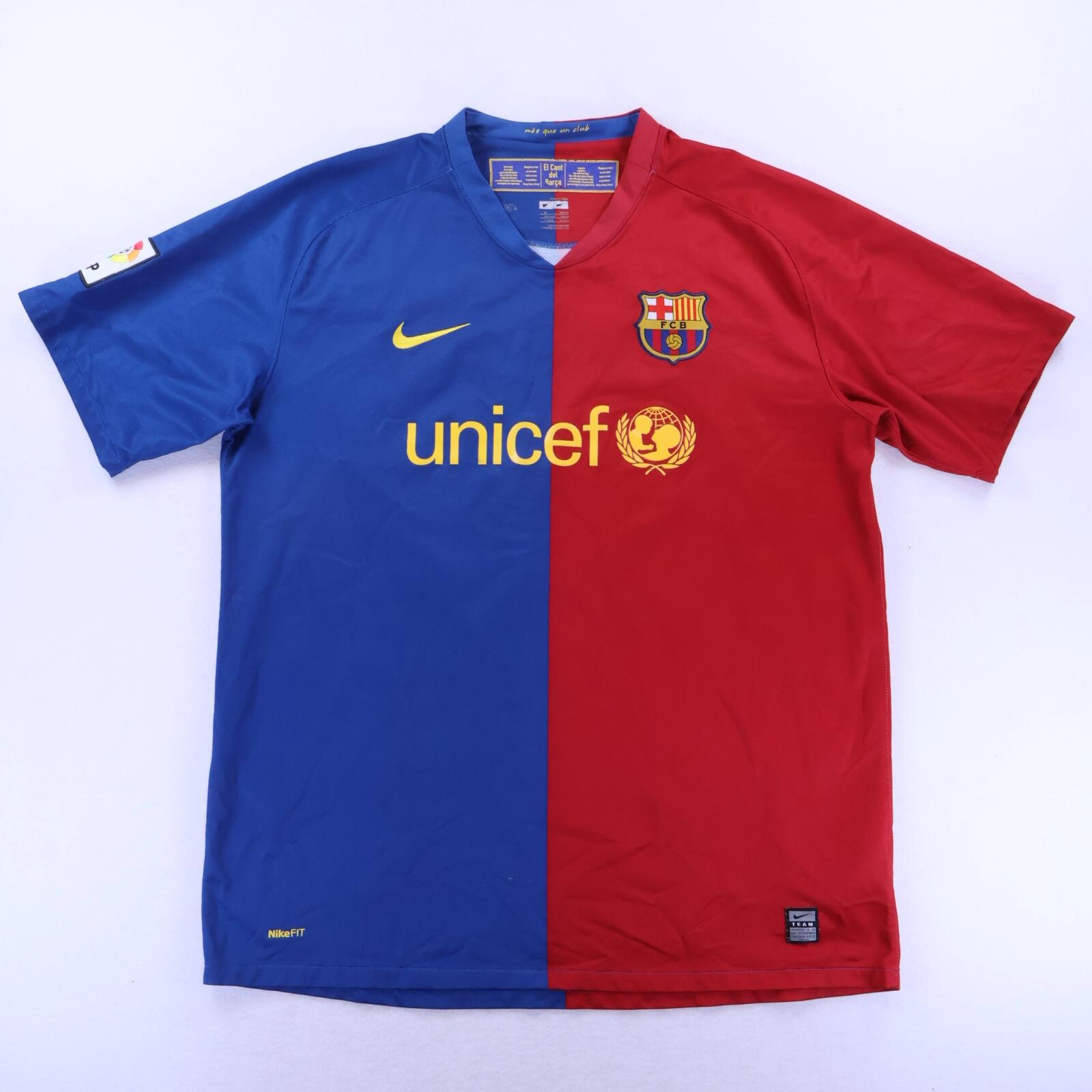 Barcelona A. Iniesta #8 2008/09 Home Shirt - XL