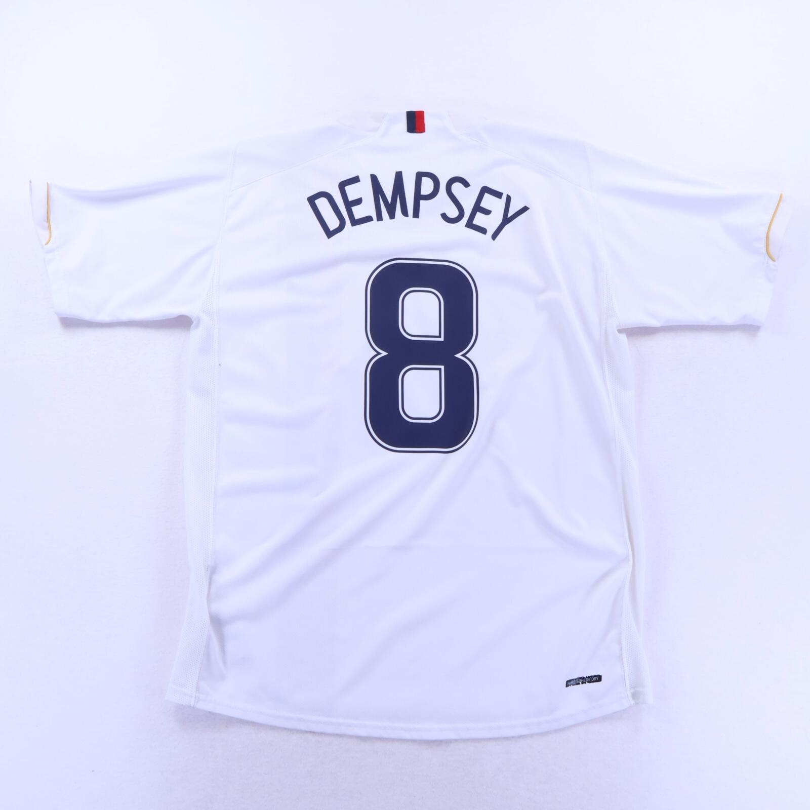United States Of America Dempsey #8 2006/07 Home Shirt - L