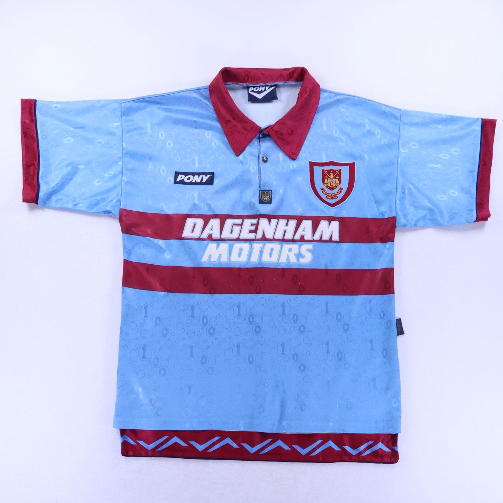 West Ham United 1995/97 Home Shirt - M