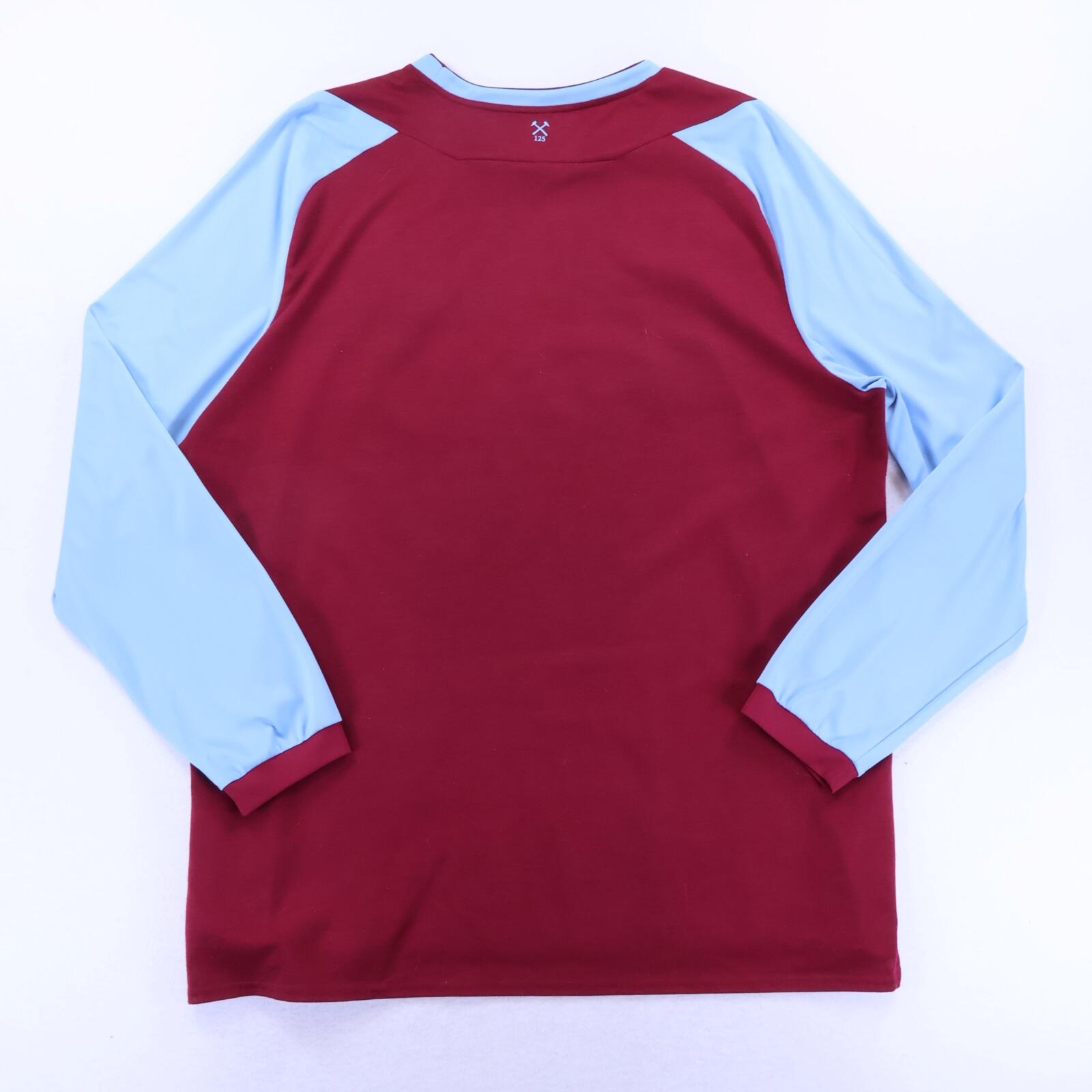 West Ham United 2020/21 Home Shirt - Long Sleeve - 3XL