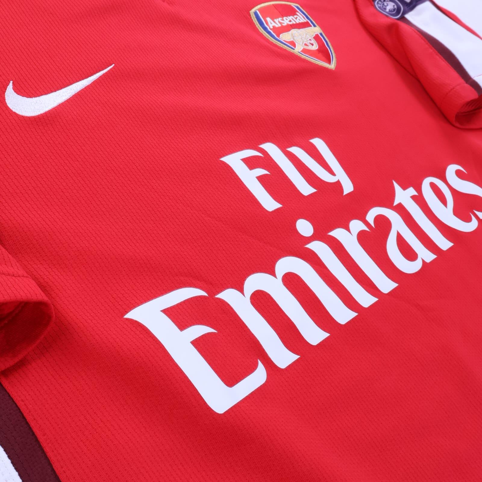 Arsenal Nasri #8 2008/10 Home Shirt - M