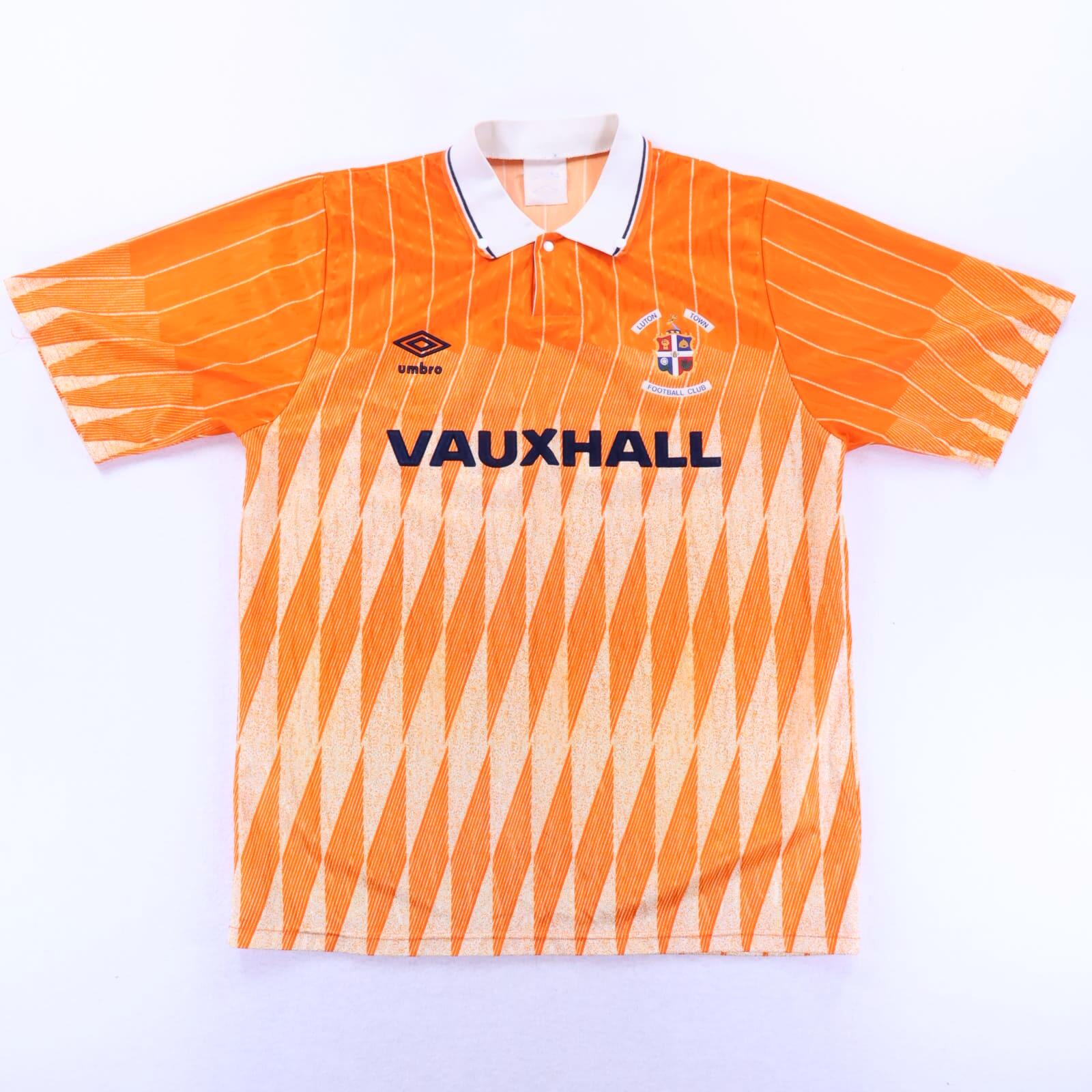 Luton Town 1990/91 Away Shirt - M