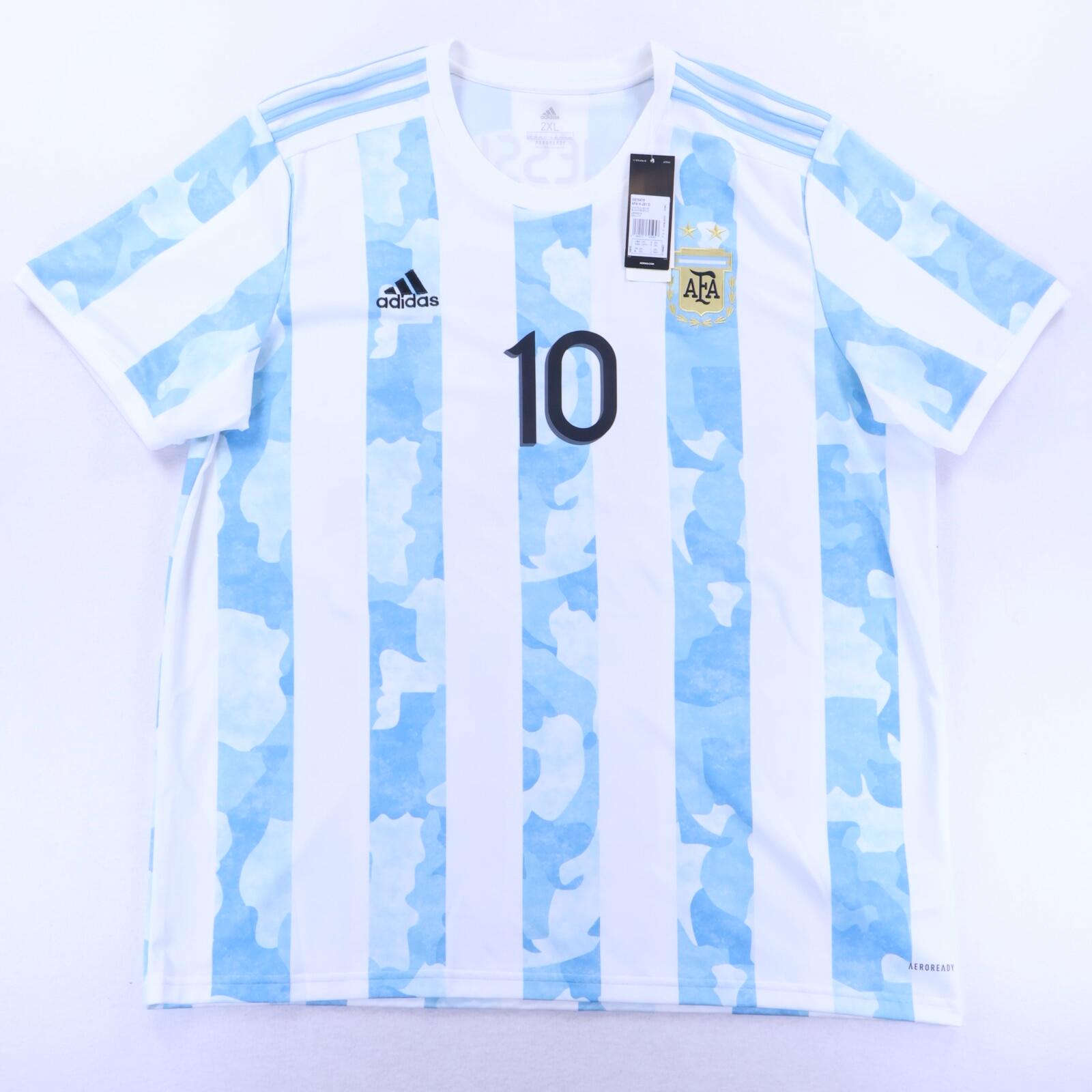 *NWT* Argentina Messi #10 2021/22 Home Shirt - 2XL