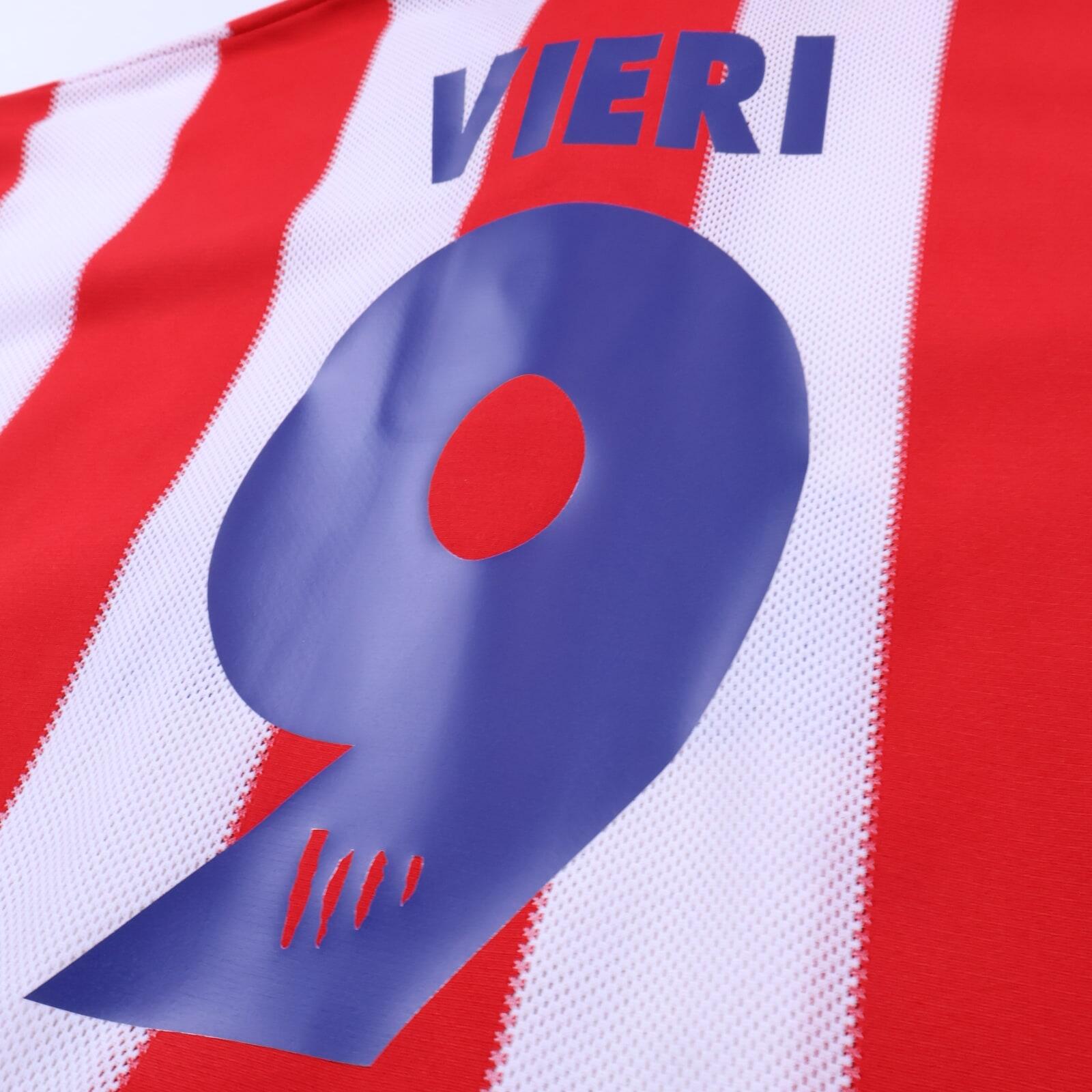 Atlético De Madrid Vieri #4 1997/98 Home Shirt - L