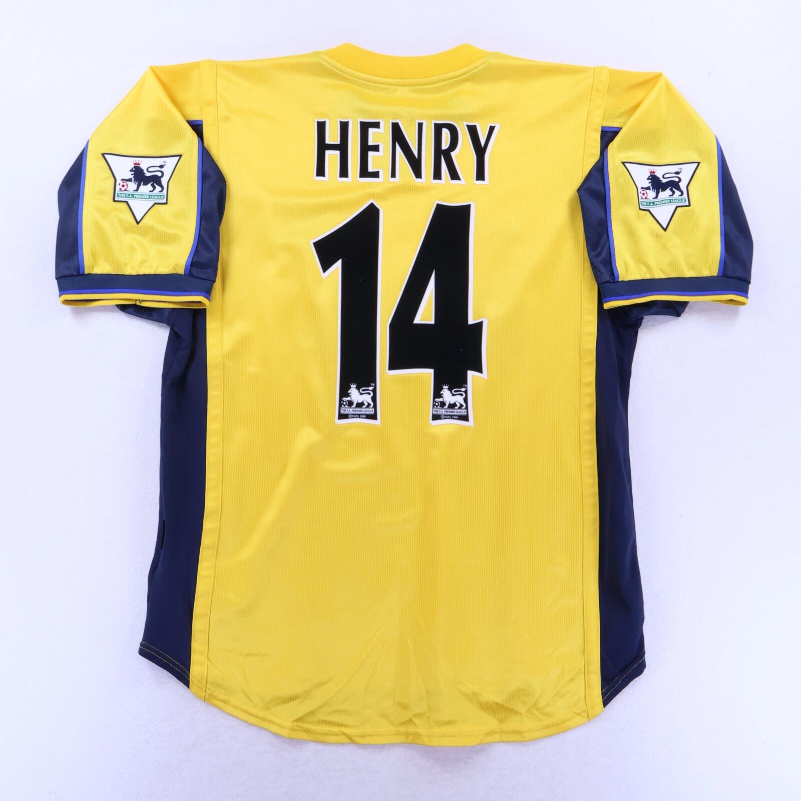Arsenal Henry #14 1999/01 Away Shirt - L