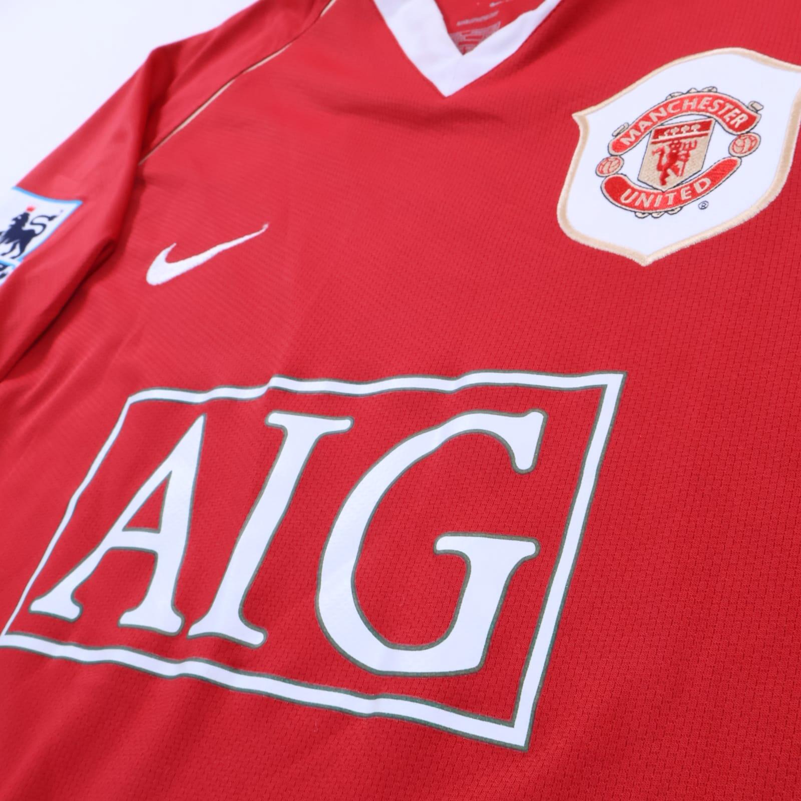 *MINT* Manchester United Ronaldo #7 2006/07 Home Shirt - L