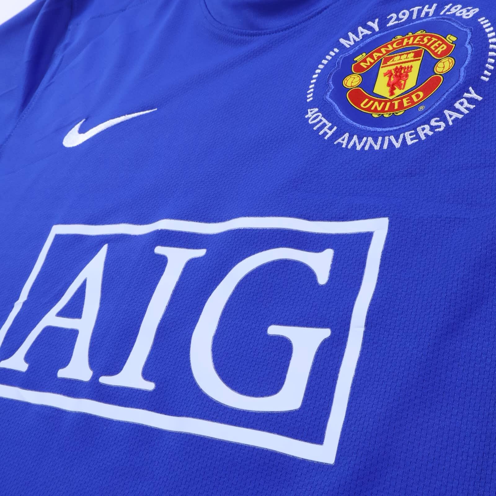 Manchester United Berbatov #9 2008/09 Third Shirt - L