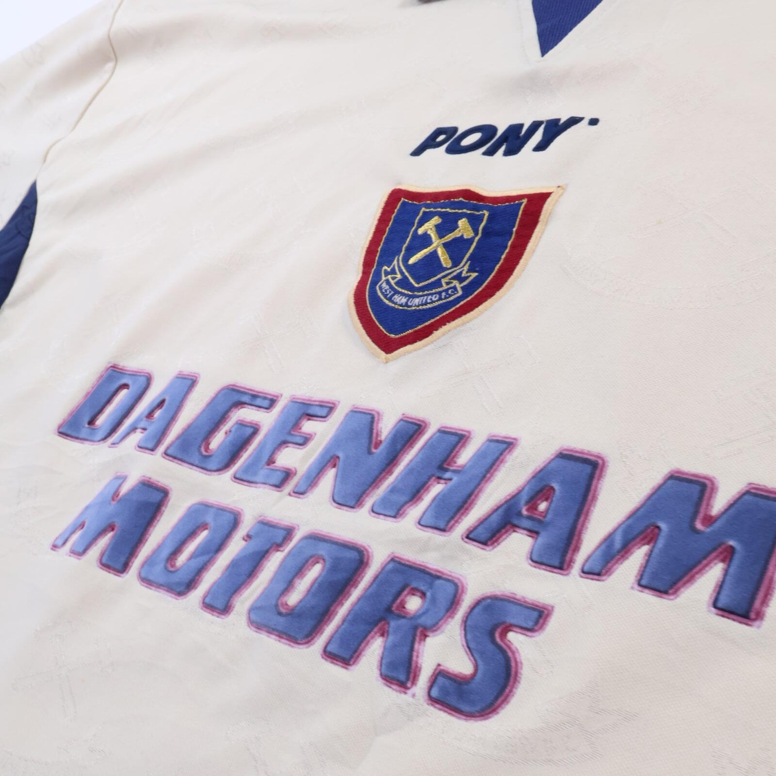 West Ham United Dicks #3 1996/97 Third Shirt - 2XL
