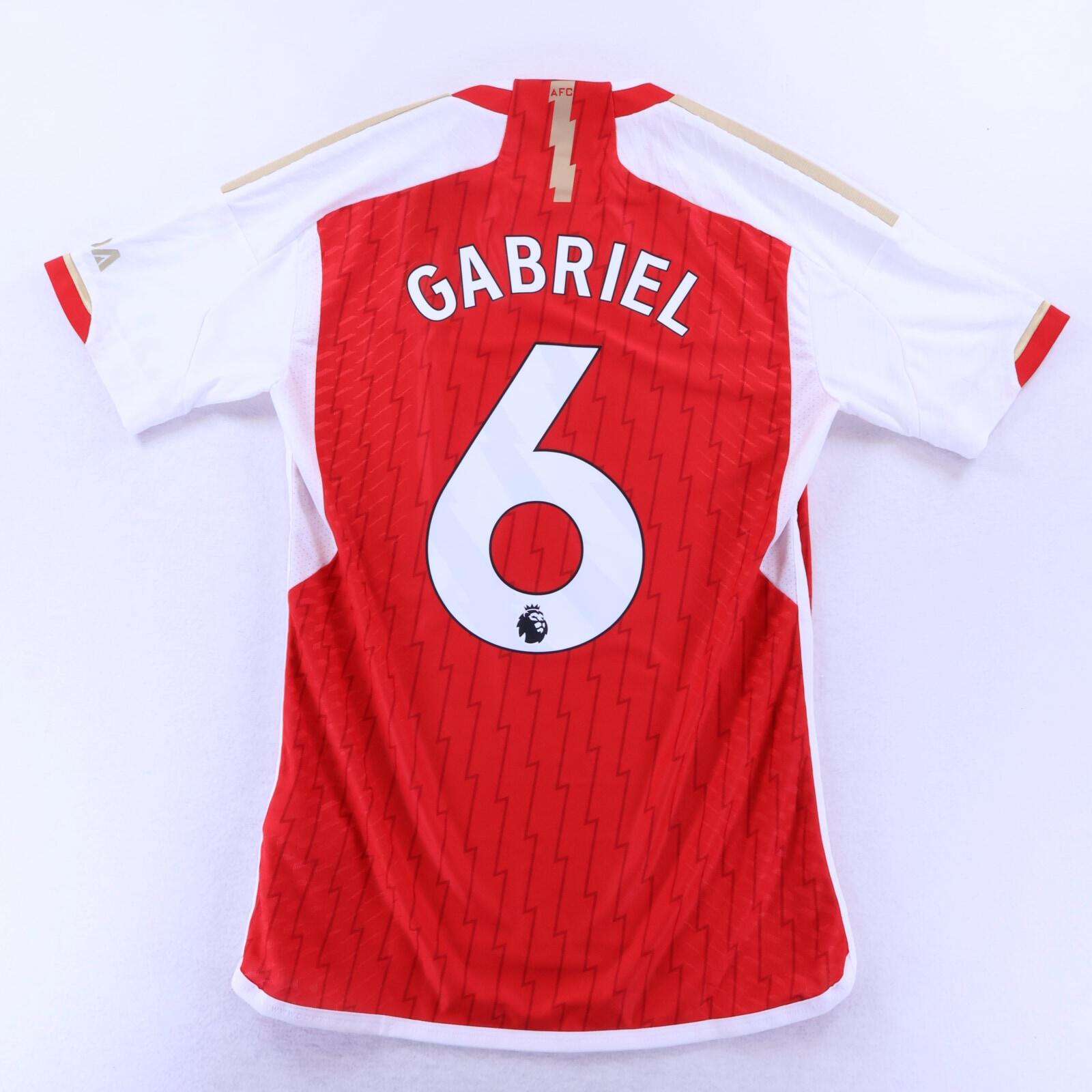 *NWT* Arsenal Gabriel #6 2023/24 Kit Room Home Shirt - S