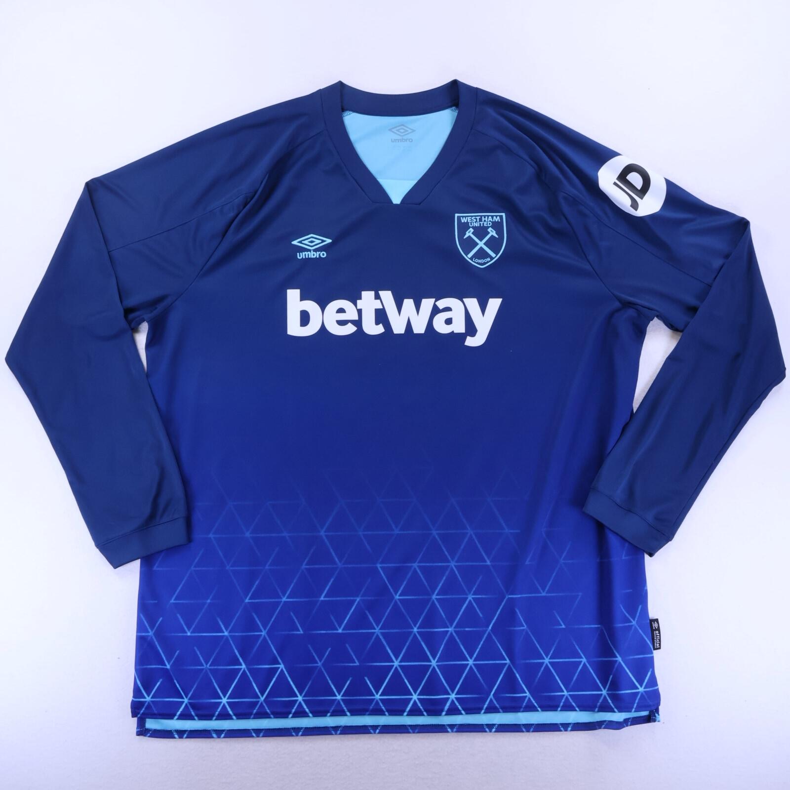 West Ham United 2023/24 Third Shirt - Long Sleeve - 4XL