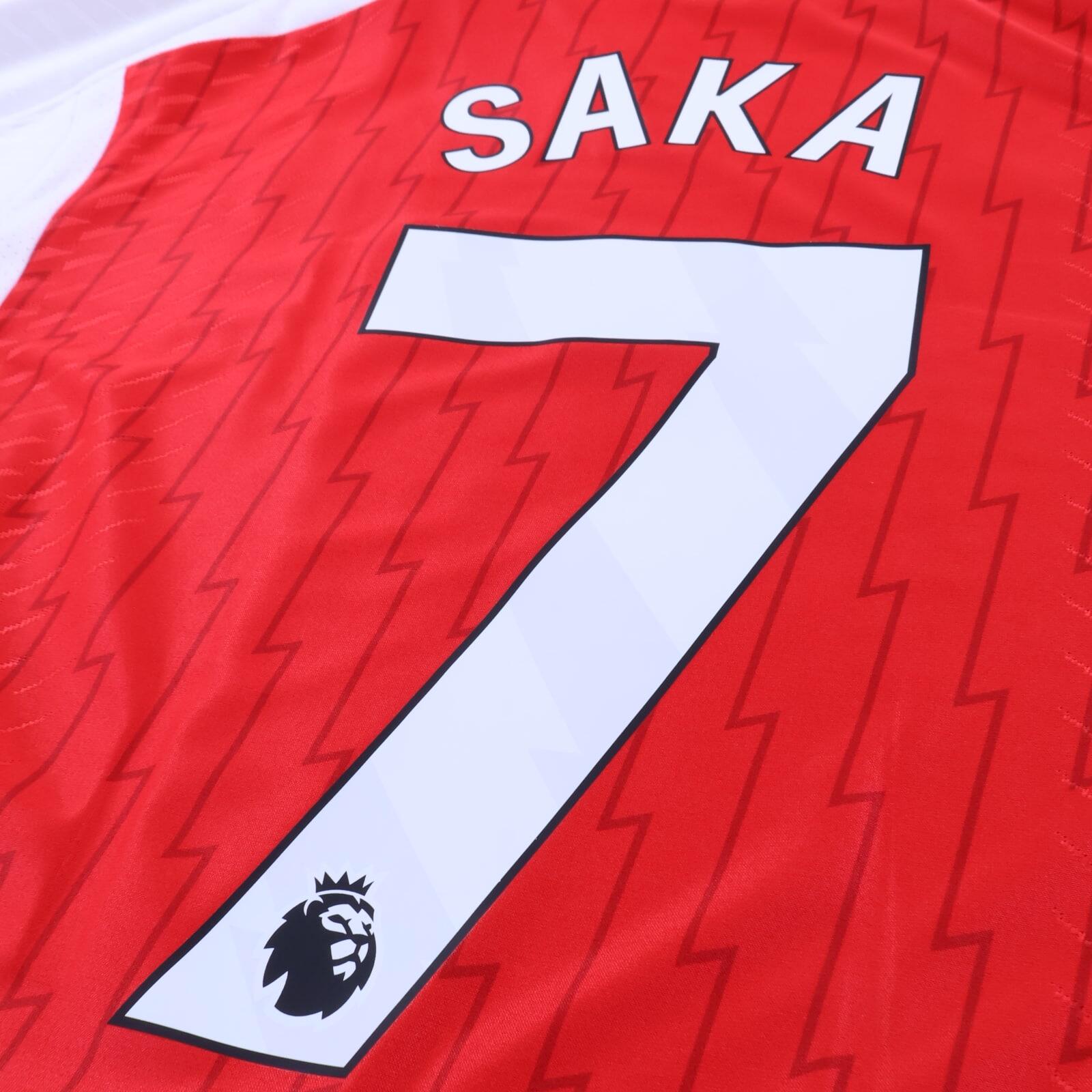 *NWT* Arsenal Saka #7 2023/24 Home Shirt - Player Issue - L