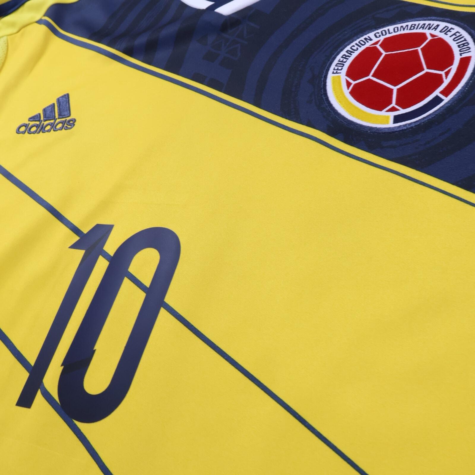 Colombia James #10 2014/15 Home Shirt - L
