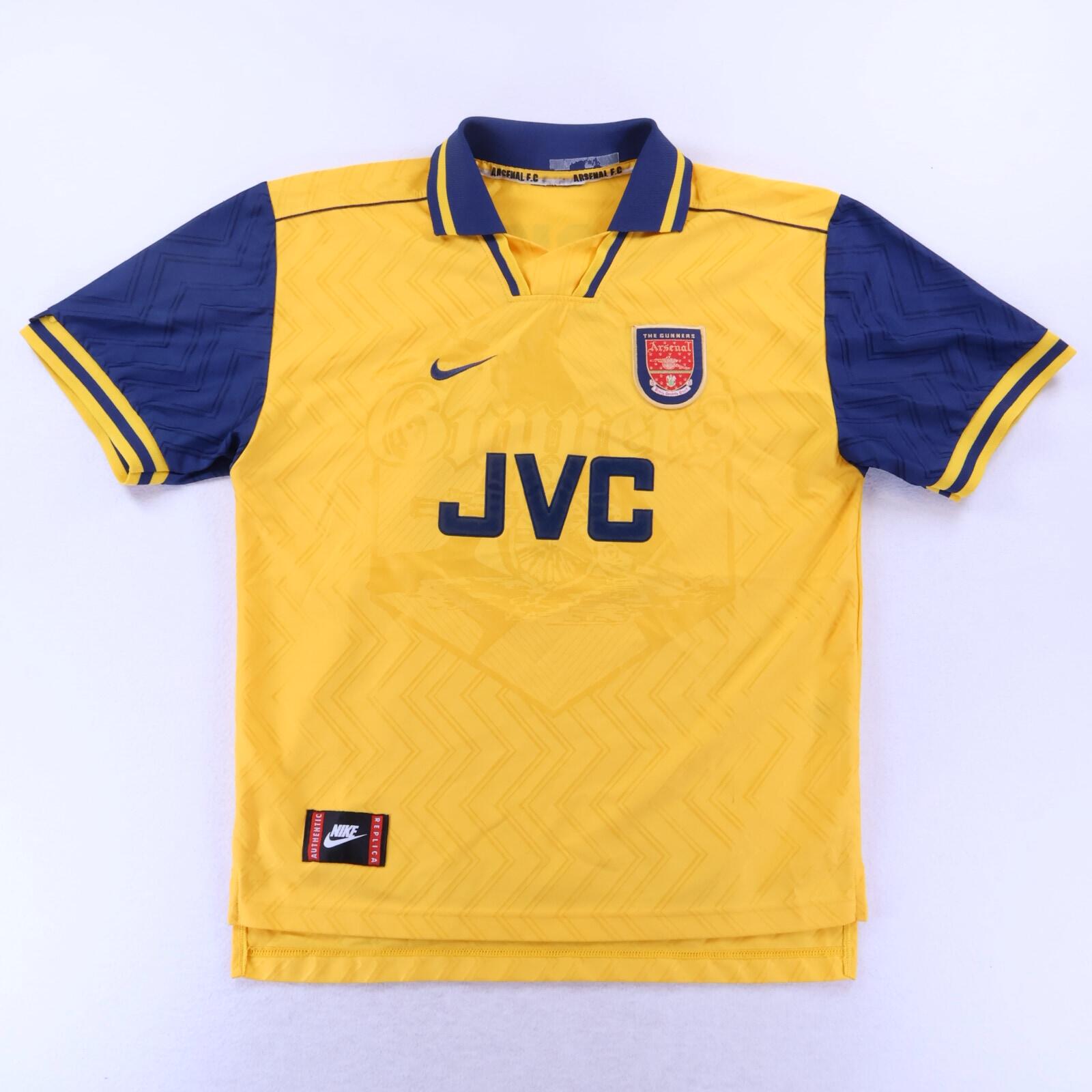 Arsenal Bergkamp #10 1996/97 Away Shirt - M