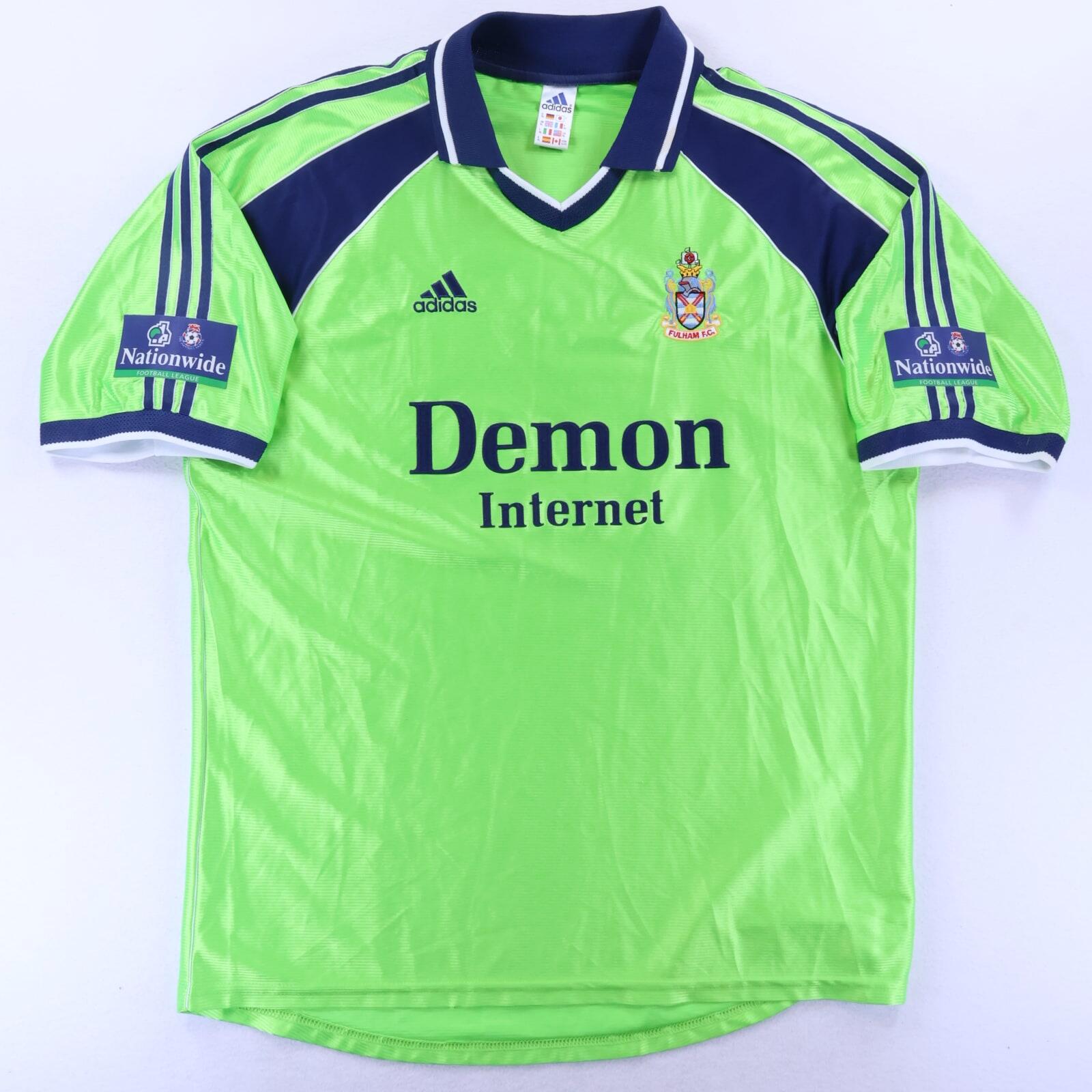 Fulham F.C Brevett #3 1999/00 Away Shirt - XL