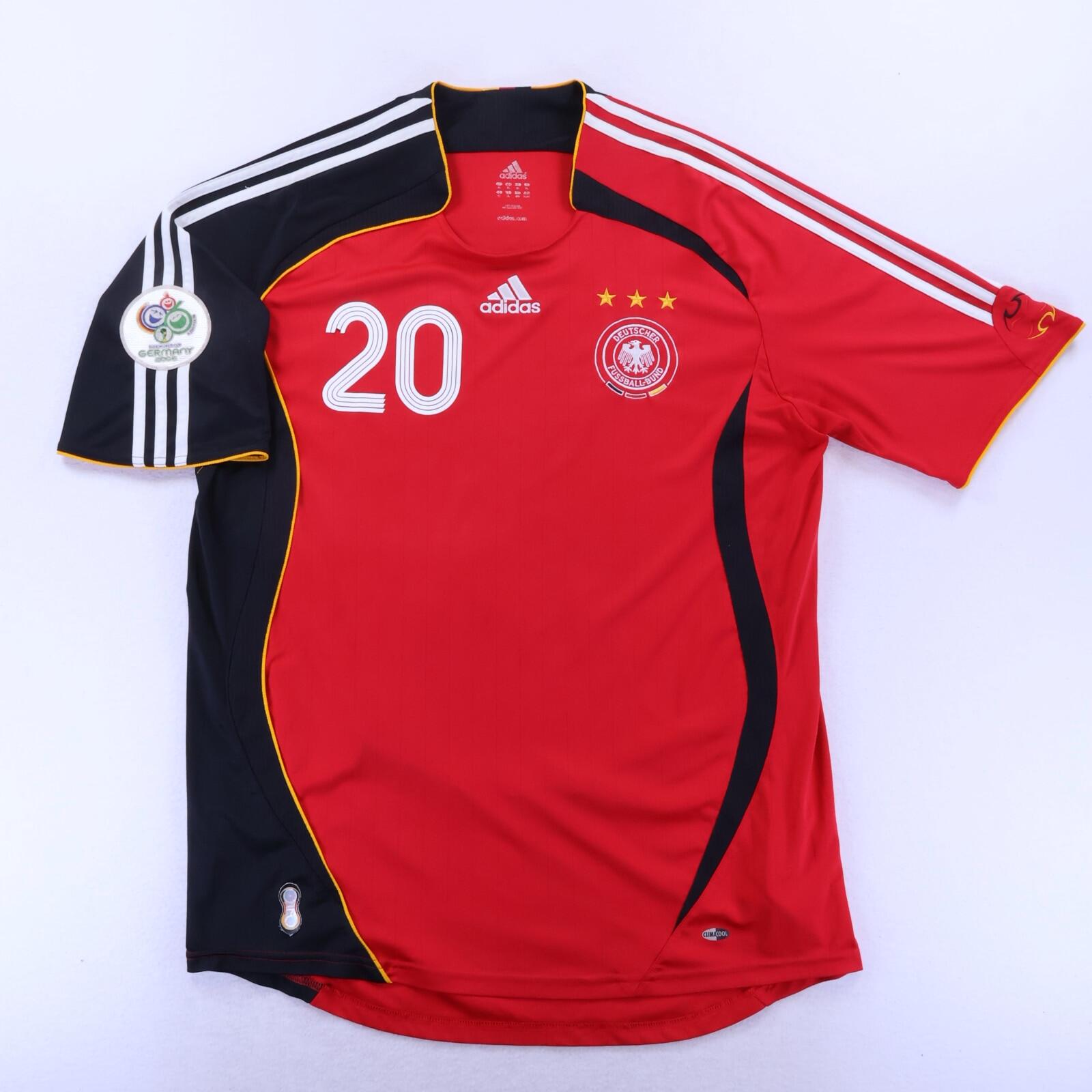 Germany Podolski #20 2005/07 Away Shirt - XL