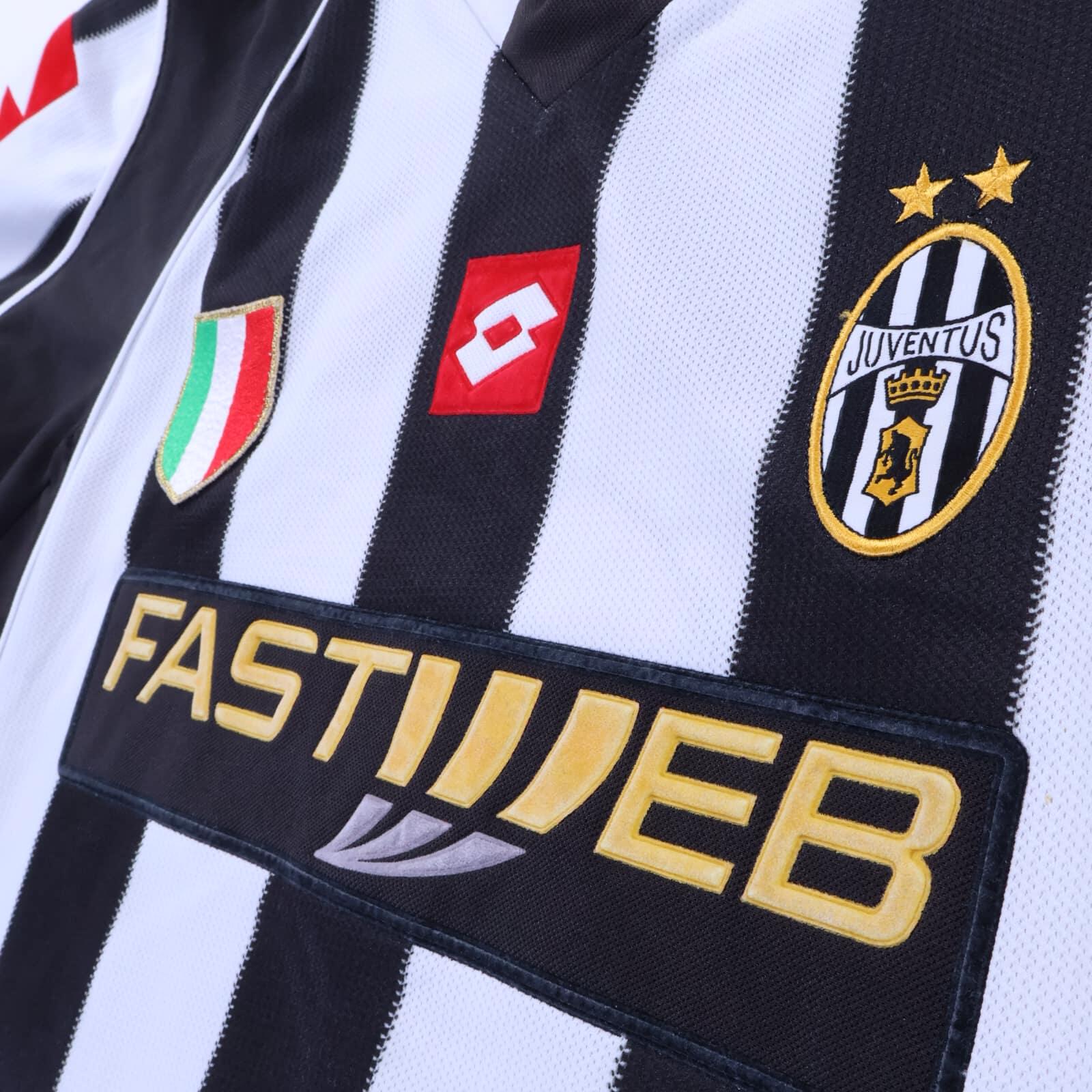 Juventus Davids #26 2002/03 Home Shirt - XXL
