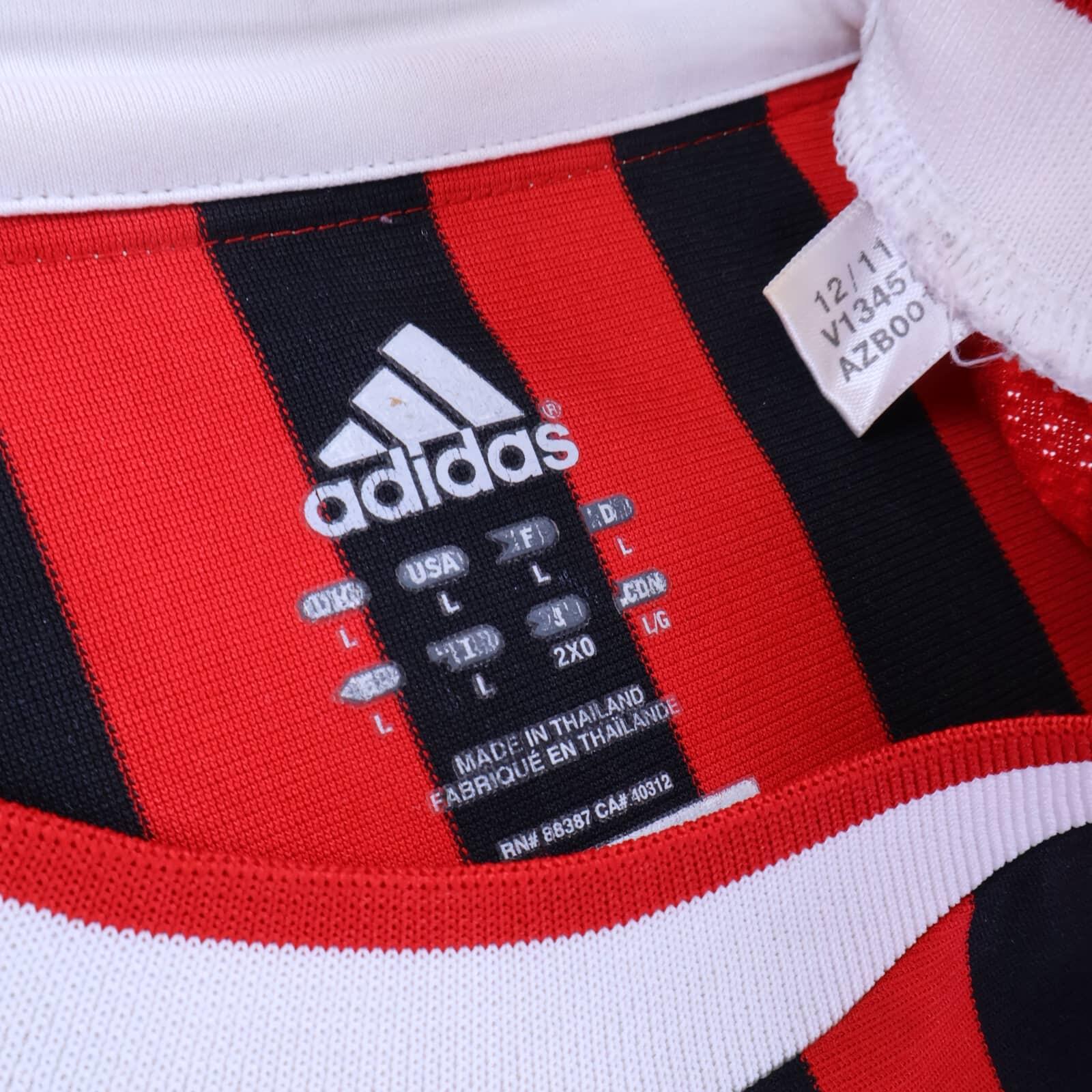 Ac Milan Ibrahimović #11 2011/12 Home Shirt - L