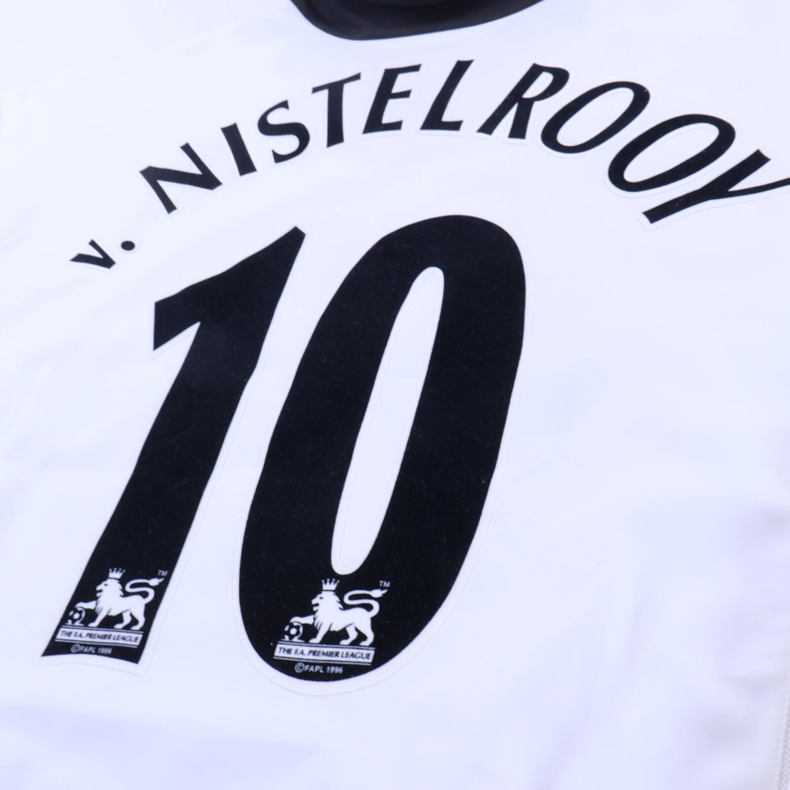Manchester United V. Nistelrooy #10 2002/03 Away Shirt - Long Sleeve - M