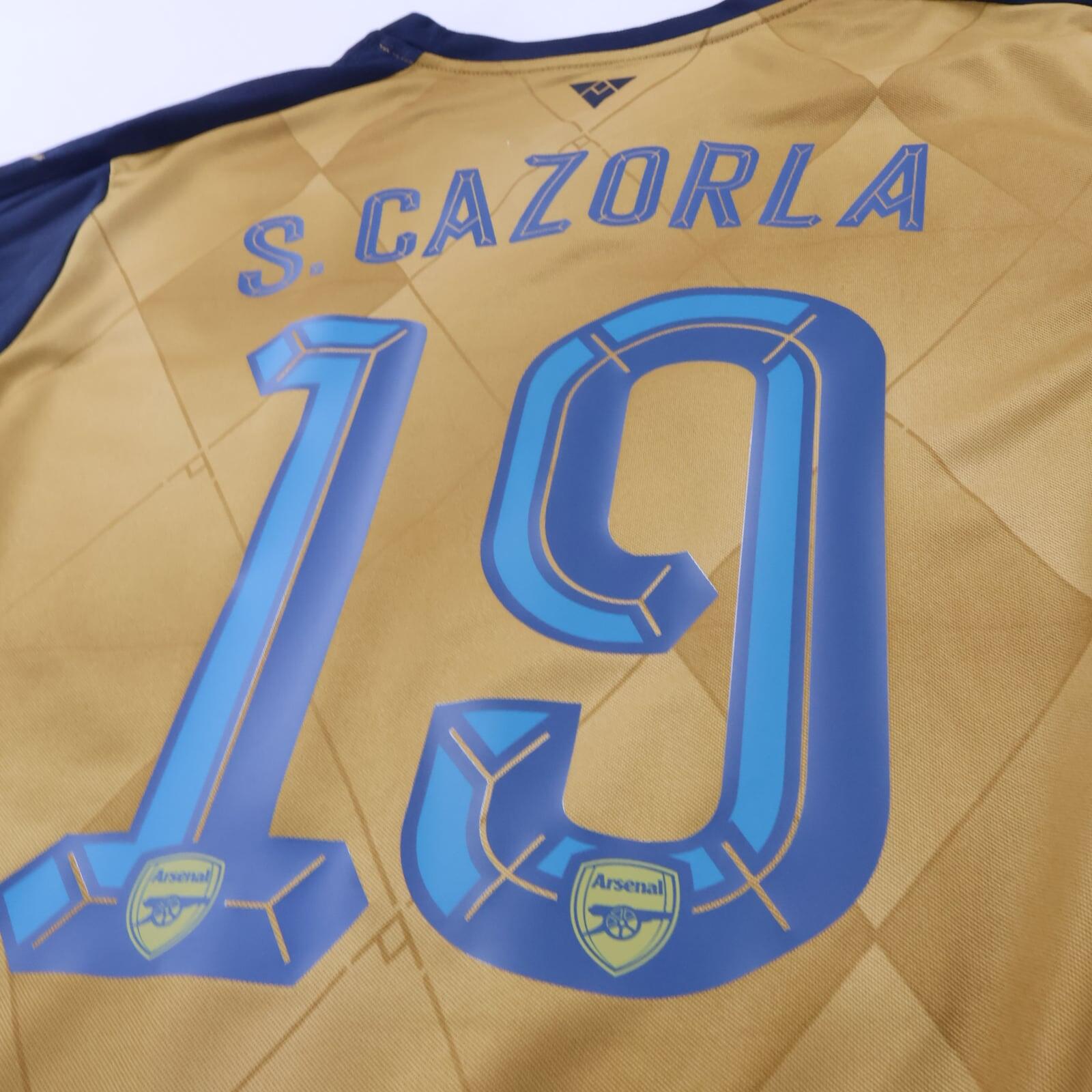 Arsenal S. Carzola #19 2015/16 Away Shirt - L