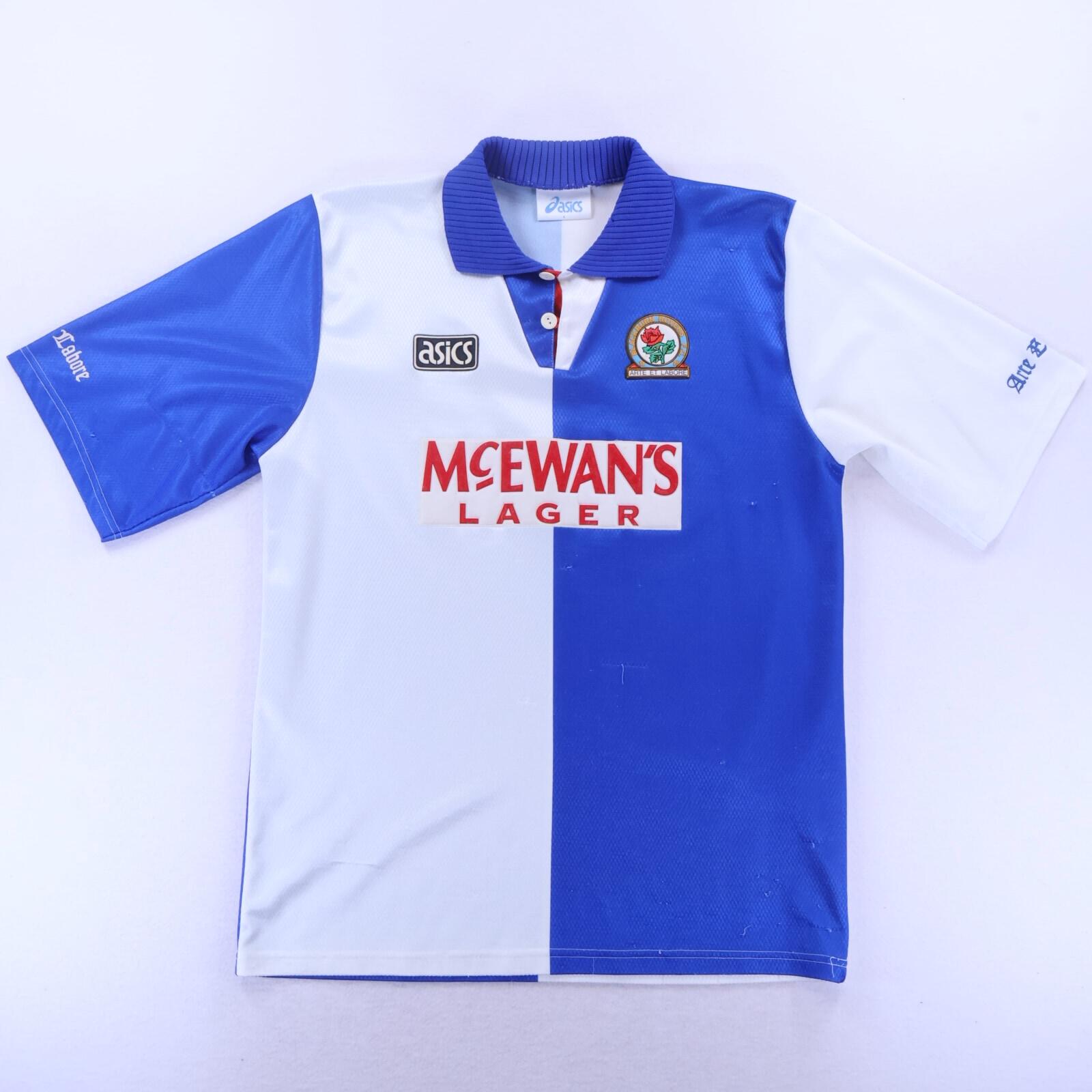 Blackburn Rovers 1994/95 Home Shirt - L