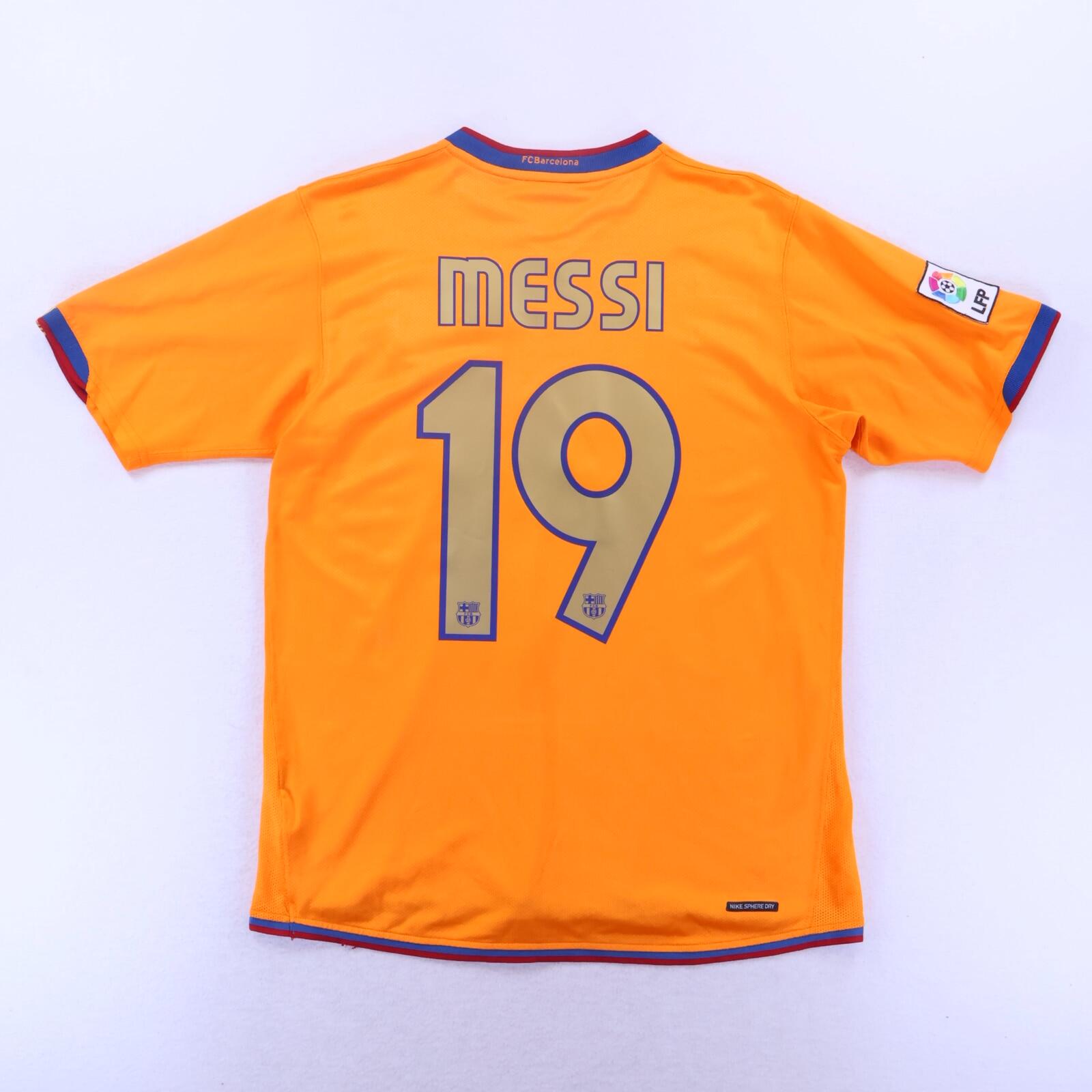 Barcelona Messi #19 2006/07 Away Shirt - M