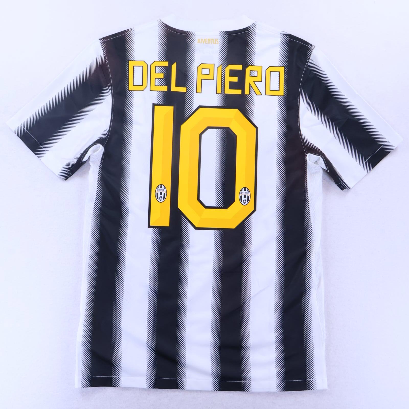 *NWT* Juventus Del Piero #10 2011/12 Home Shirt - S
