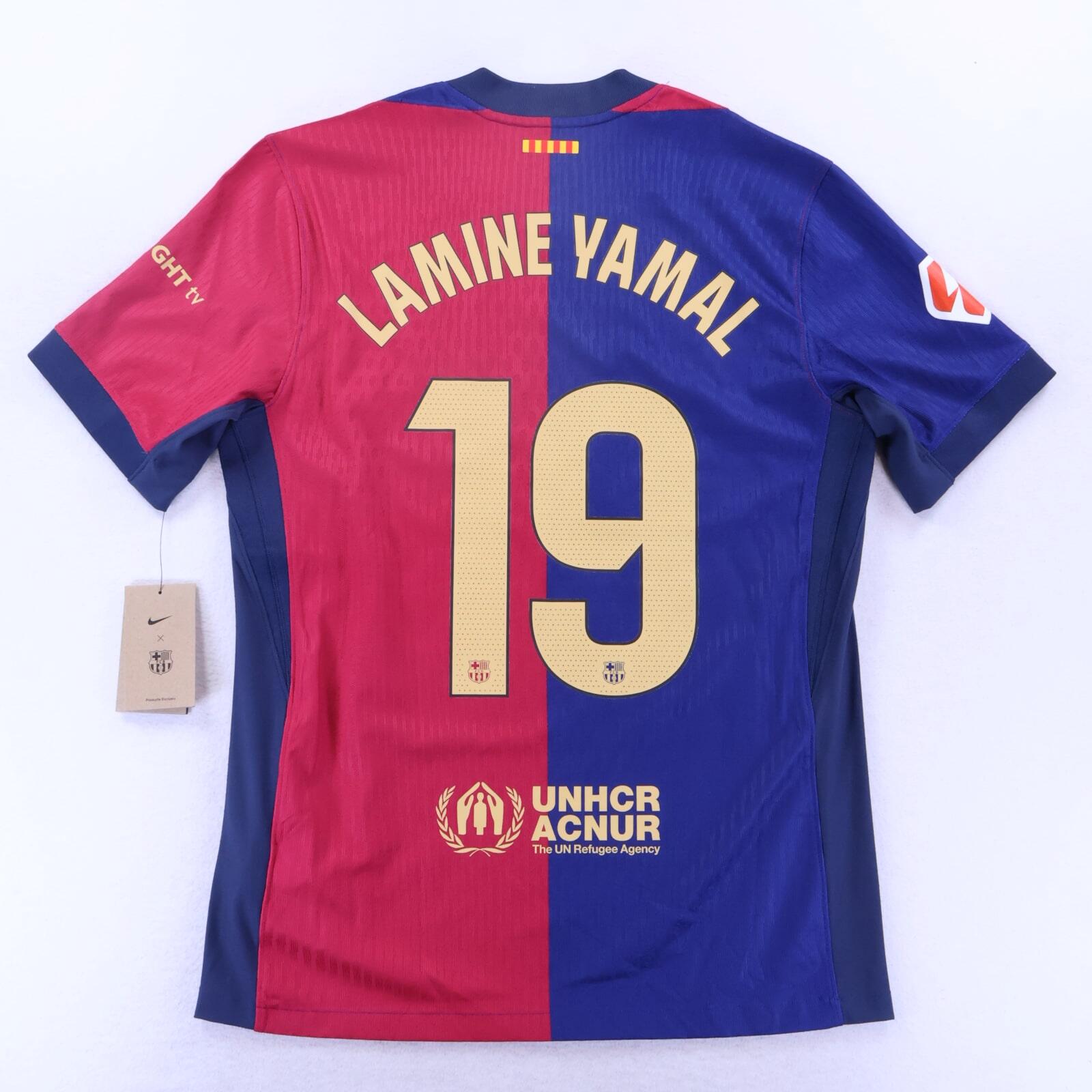 *NWT* Barcelona Lamine Yamal #19 2024/25 Coldplay Limited Edition Home Shirt - M