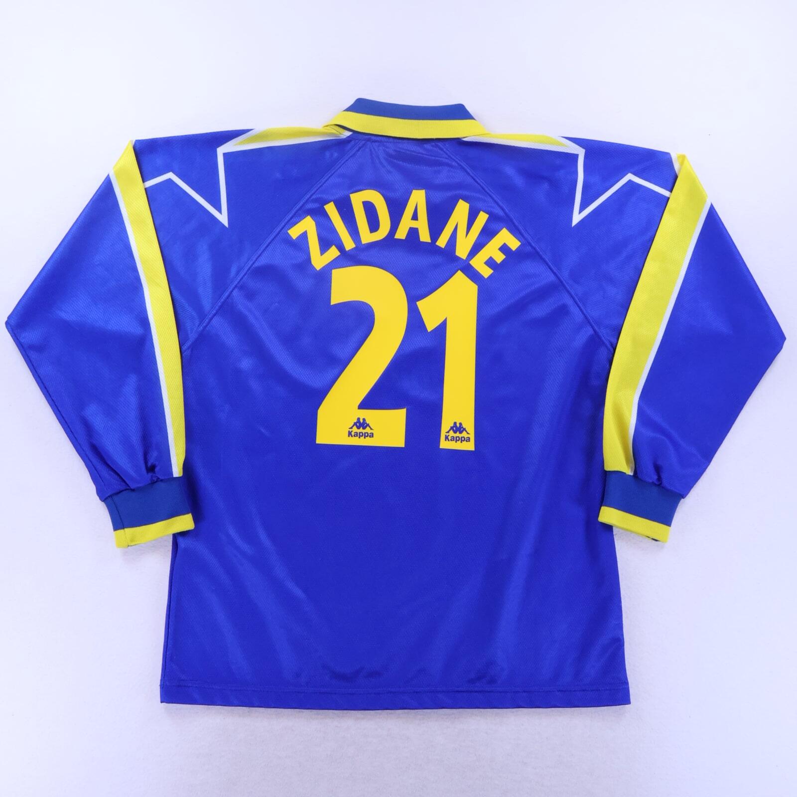 Juventus Zidane #21 1996/97 Away Shirt - XL