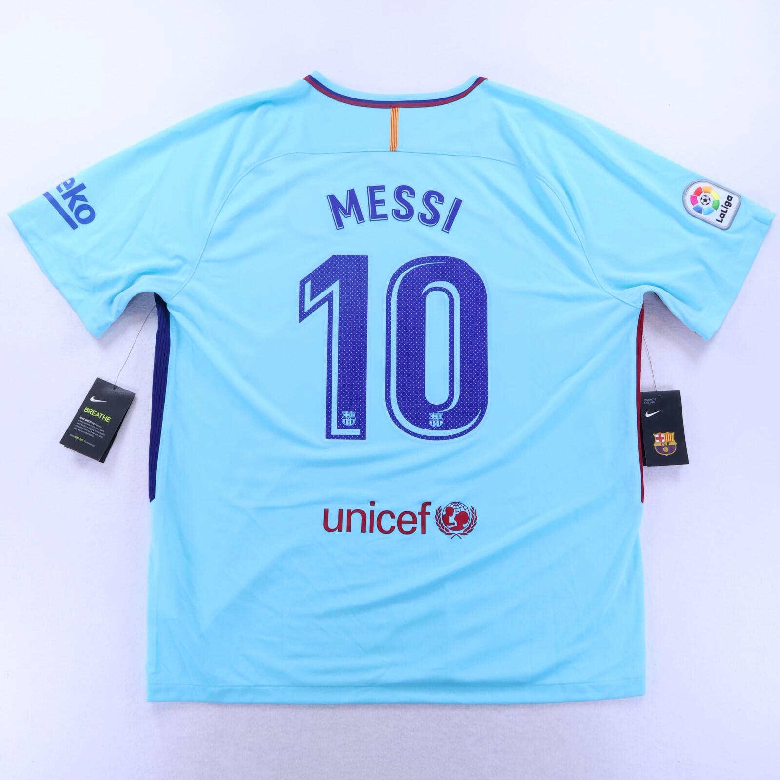 *NWT* Barcelona Messi #10 2017/18 Away Shirt - XXL