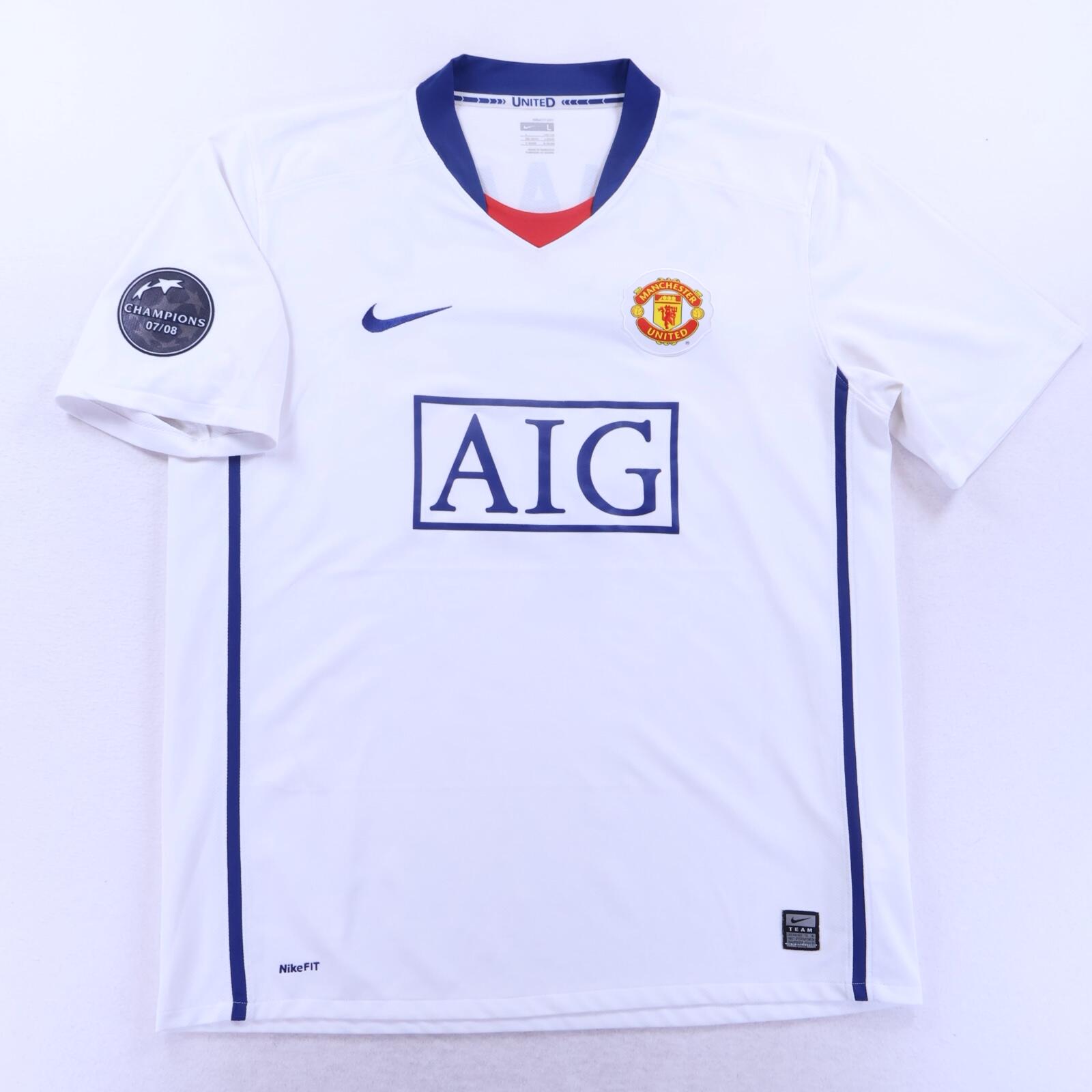 Manchester United Ronaldo #7 2008/09 Away Shirt - L