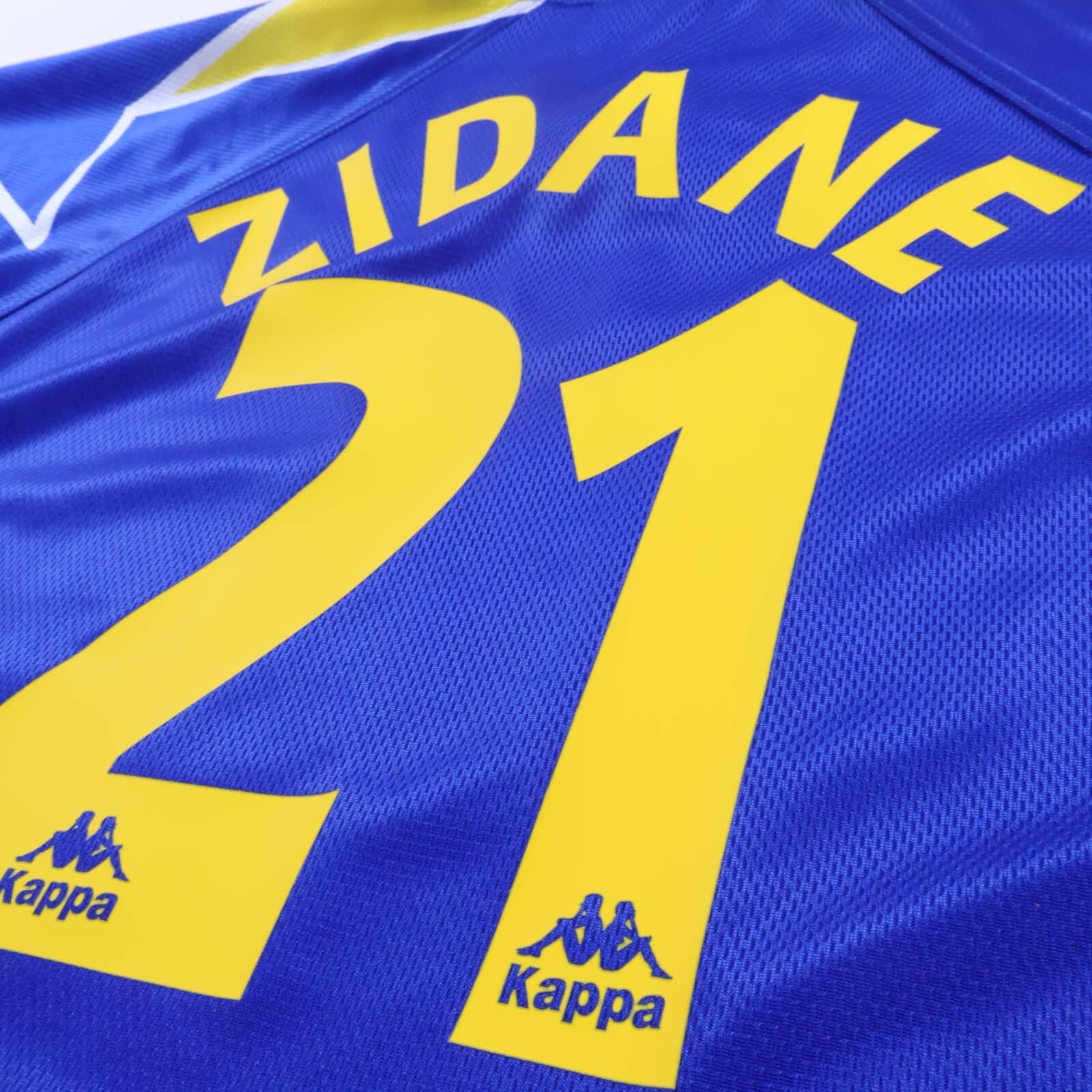 Juventus Zidane #21 1996/97 Away Shirt - XL