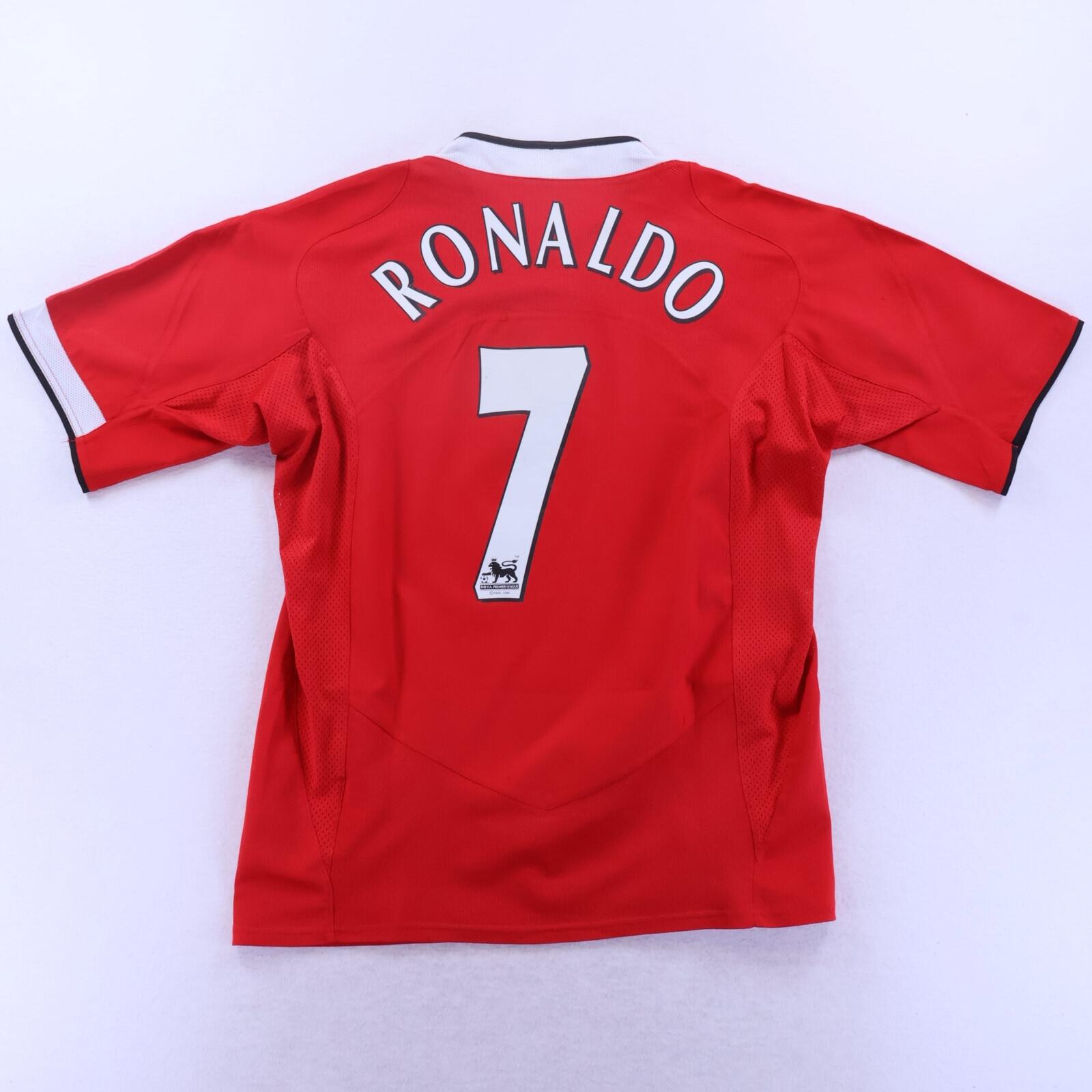 Manchester United Ronaldo #7 2004/06 Home Shirt - M