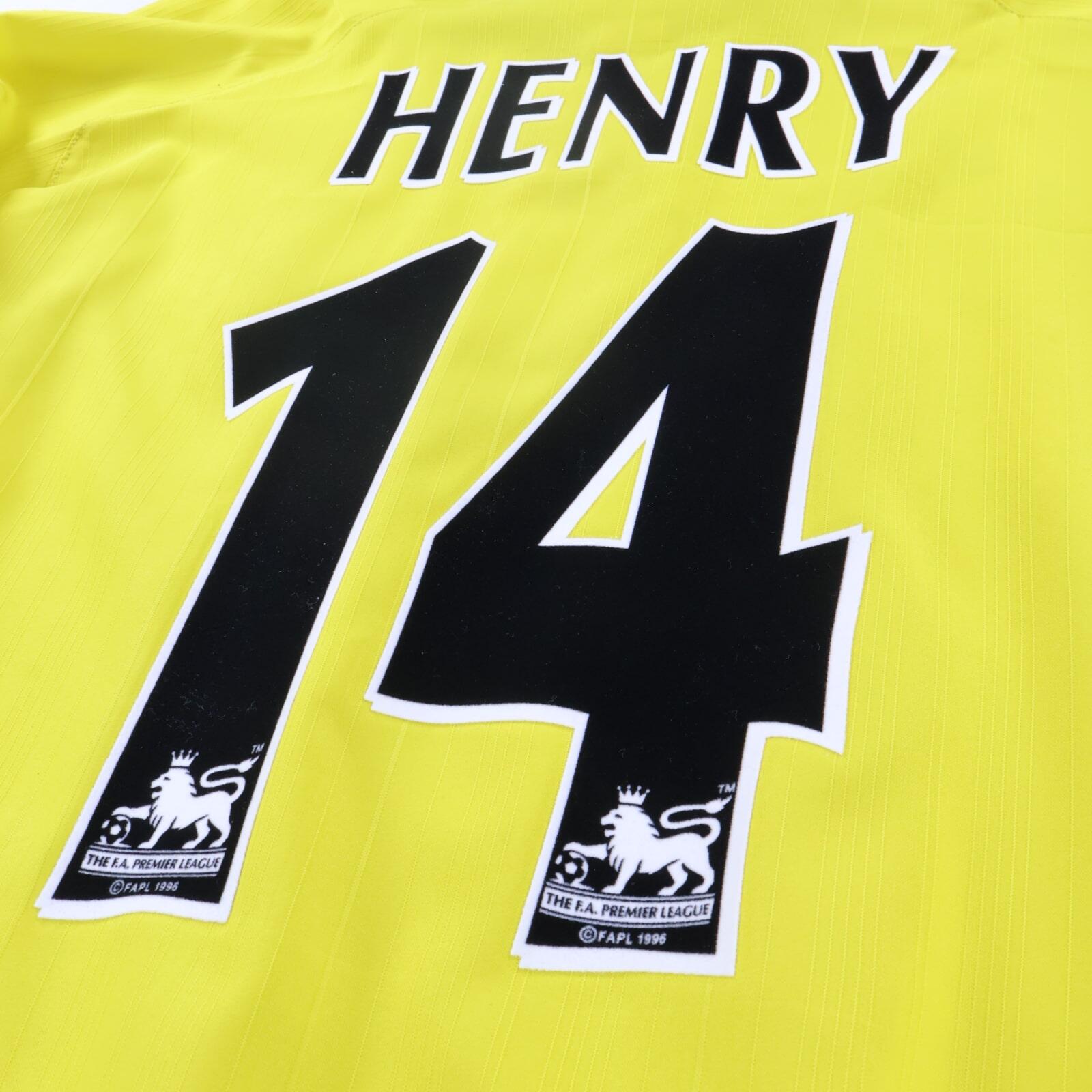 Arsenal Henry #14 2003/04 Away Shirt - L