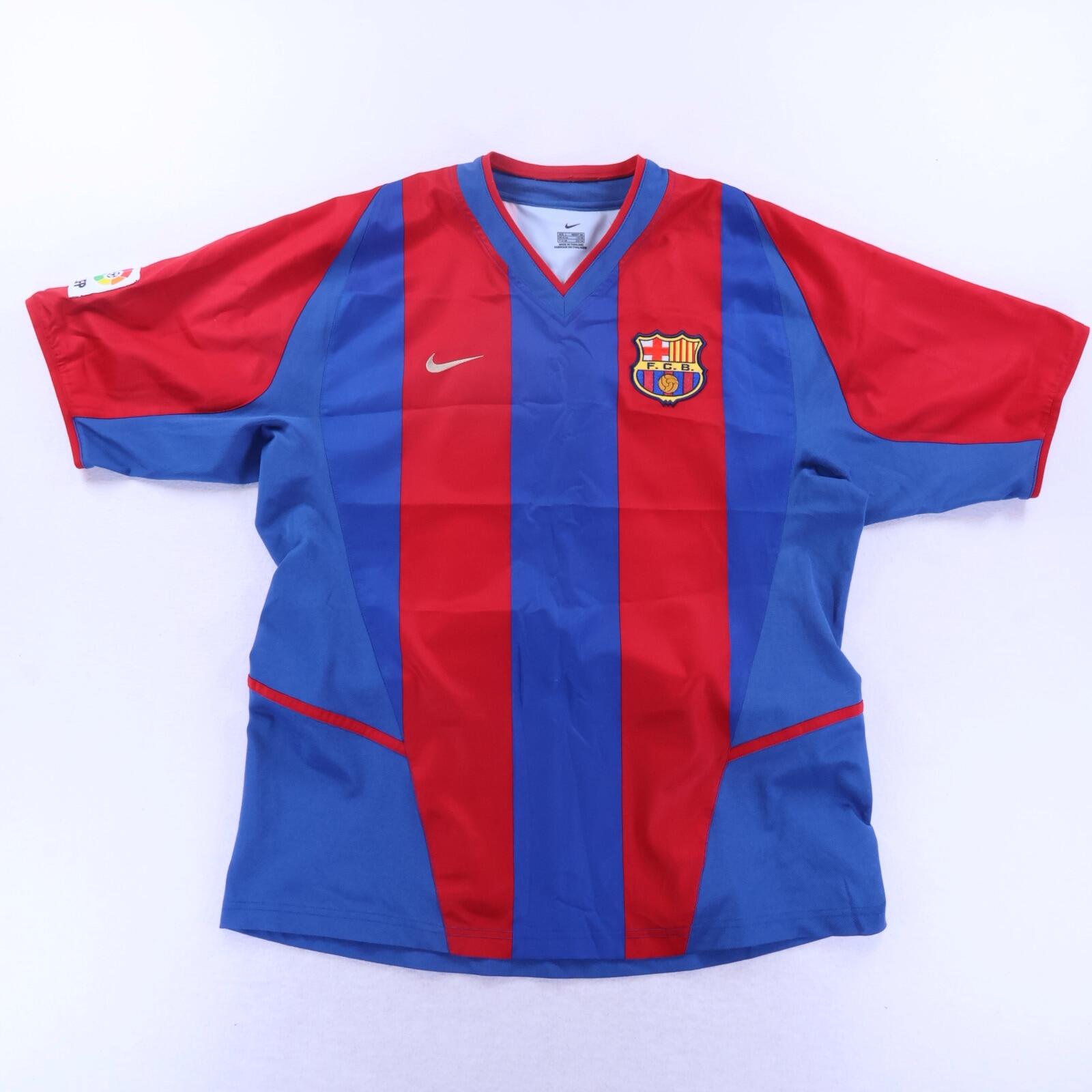 Barcelona Luis Enrique #21 2002/03 Home Shirt - L