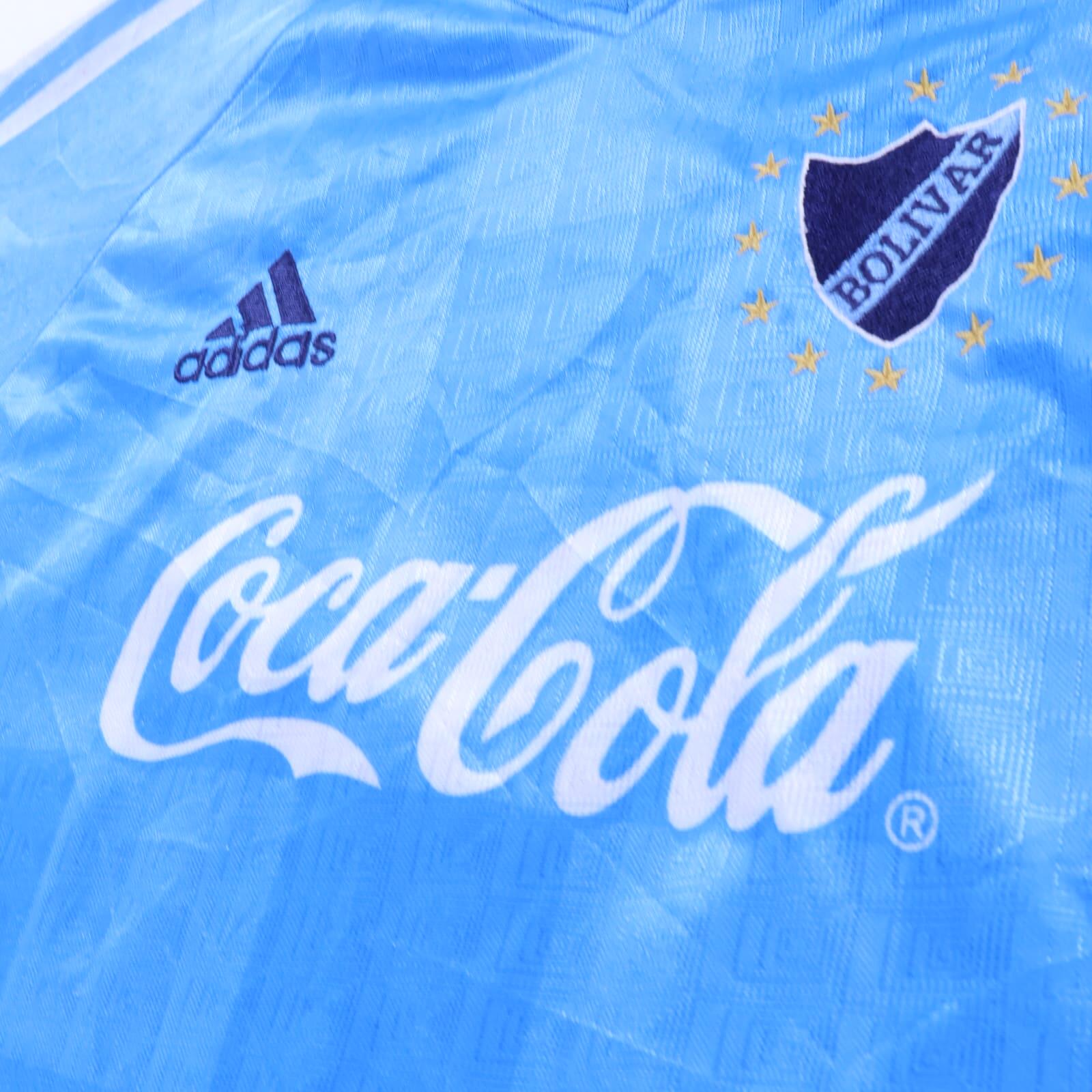 Club Bolivar 2003 Home Shirt - S